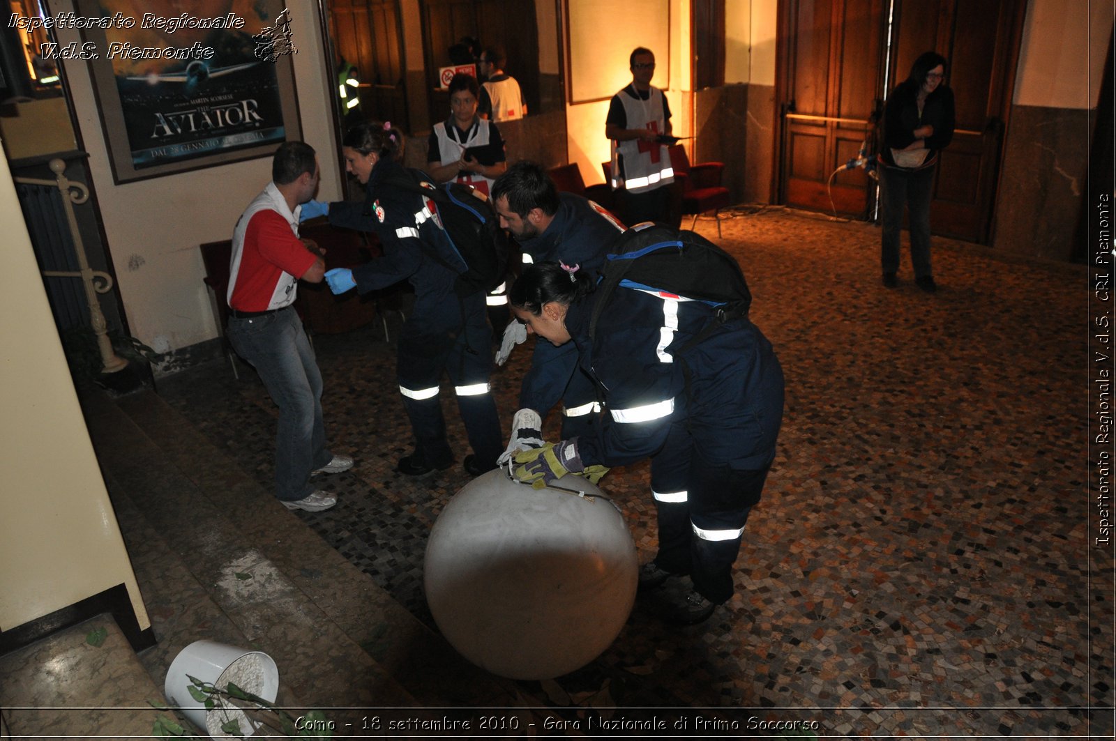 Como - 18 settembre 2010 - Gara Nazionale di Primo Soccorso -  Croce Rossa Italiana - Ispettorato Regionale Volontari del Soccorso Piemonte