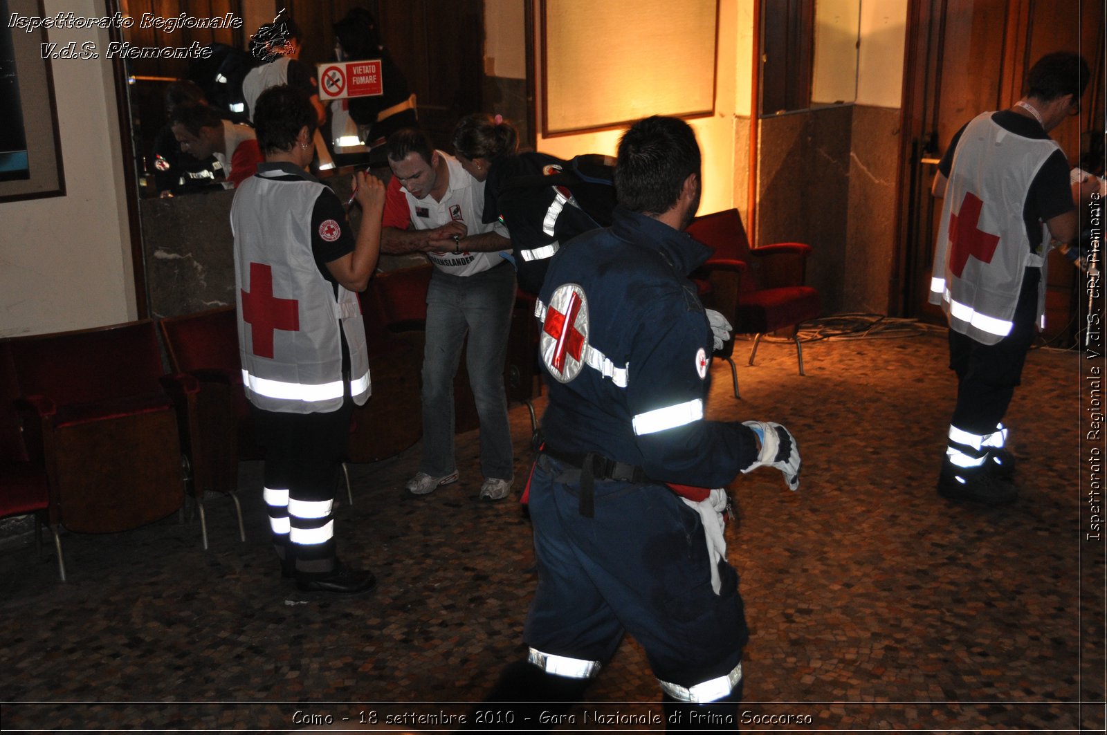 Como - 18 settembre 2010 - Gara Nazionale di Primo Soccorso -  Croce Rossa Italiana - Ispettorato Regionale Volontari del Soccorso Piemonte