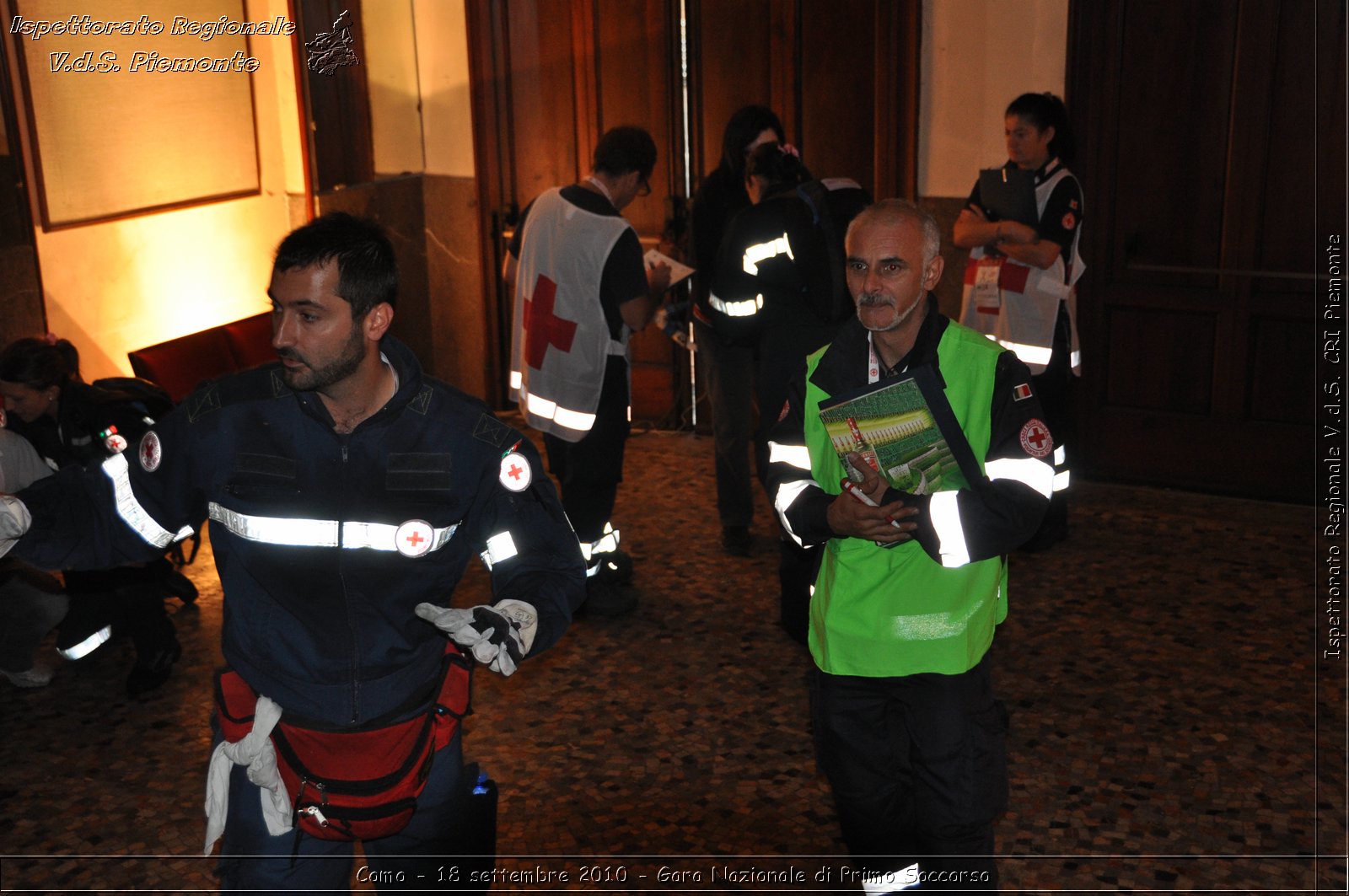 Como - 18 settembre 2010 - Gara Nazionale di Primo Soccorso -  Croce Rossa Italiana - Ispettorato Regionale Volontari del Soccorso Piemonte