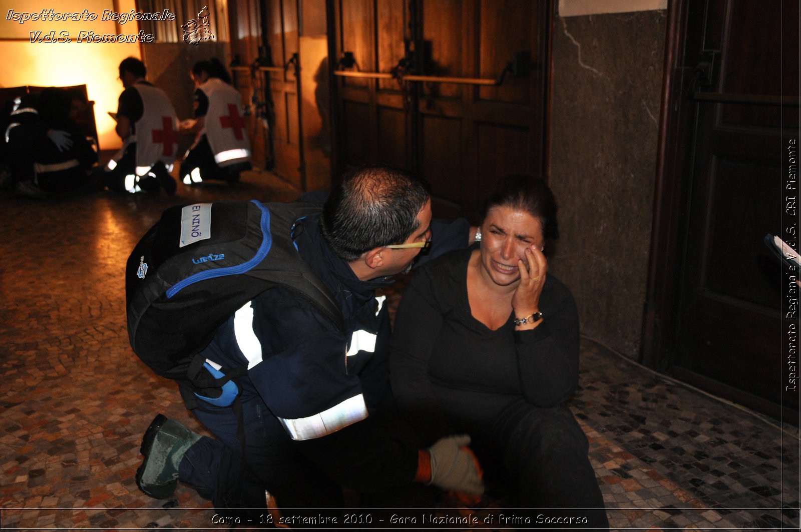 Como - 18 settembre 2010 - Gara Nazionale di Primo Soccorso -  Croce Rossa Italiana - Ispettorato Regionale Volontari del Soccorso Piemonte