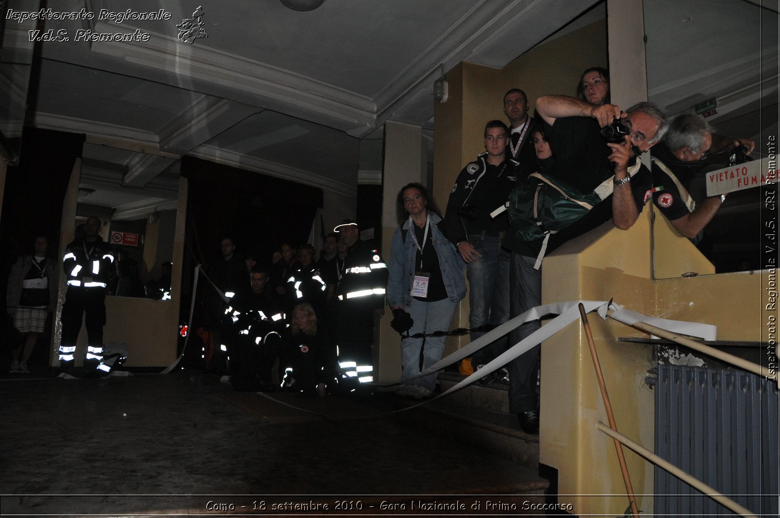 Como - 18 settembre 2010 - Gara Nazionale di Primo Soccorso -  Croce Rossa Italiana - Ispettorato Regionale Volontari del Soccorso Piemonte