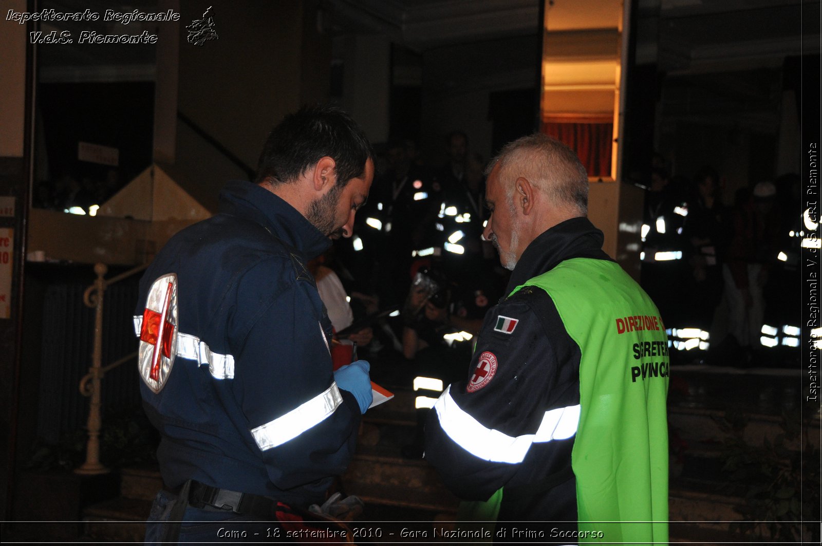 Como - 18 settembre 2010 - Gara Nazionale di Primo Soccorso -  Croce Rossa Italiana - Ispettorato Regionale Volontari del Soccorso Piemonte