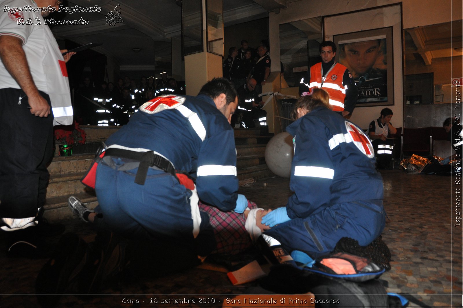 Como - 18 settembre 2010 - Gara Nazionale di Primo Soccorso -  Croce Rossa Italiana - Ispettorato Regionale Volontari del Soccorso Piemonte