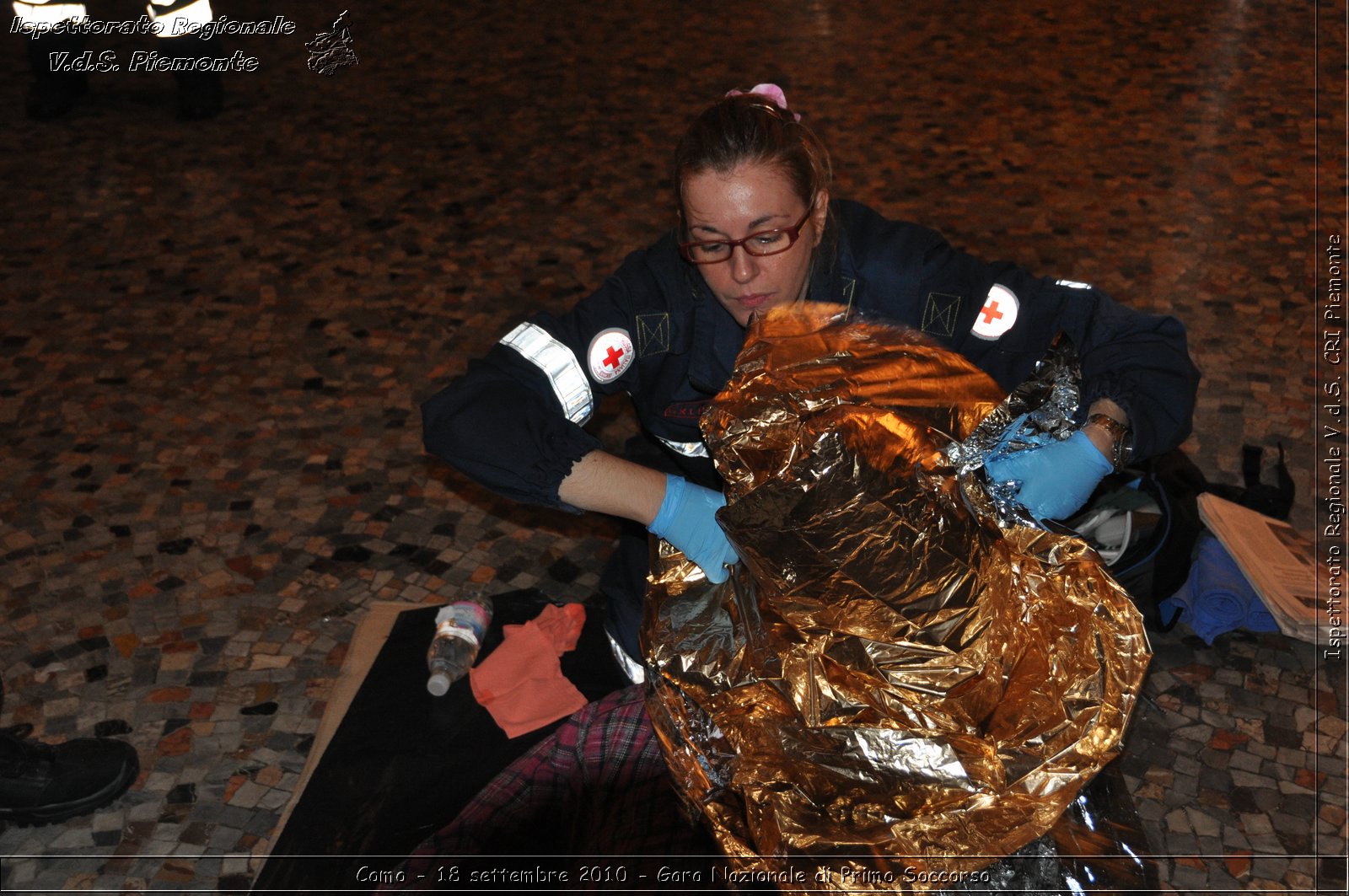 Como - 18 settembre 2010 - Gara Nazionale di Primo Soccorso -  Croce Rossa Italiana - Ispettorato Regionale Volontari del Soccorso Piemonte