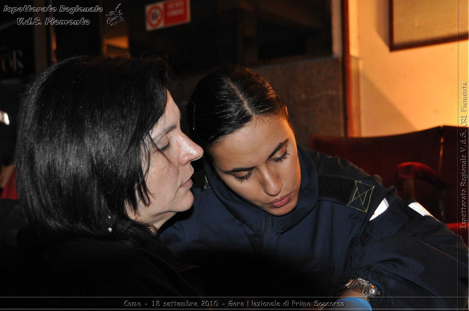 Como - 18 settembre 2010 - Gara Nazionale di Primo Soccorso -  Croce Rossa Italiana - Ispettorato Regionale Volontari del Soccorso Piemonte