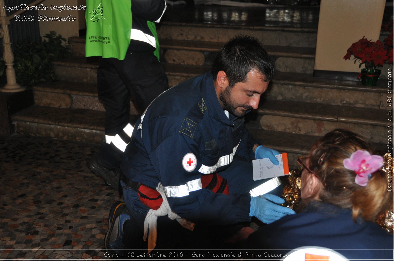 Como - 18 settembre 2010 - Gara Nazionale di Primo Soccorso -  Croce Rossa Italiana - Ispettorato Regionale Volontari del Soccorso Piemonte