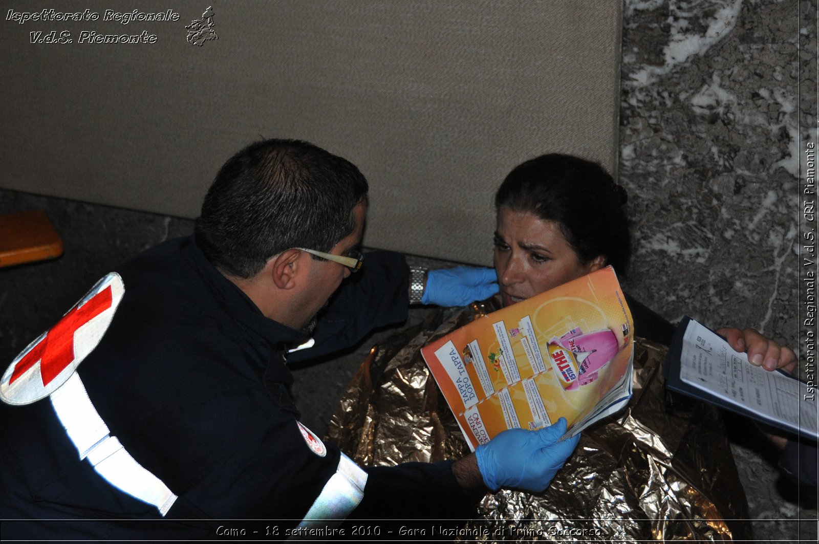 Como - 18 settembre 2010 - Gara Nazionale di Primo Soccorso -  Croce Rossa Italiana - Ispettorato Regionale Volontari del Soccorso Piemonte