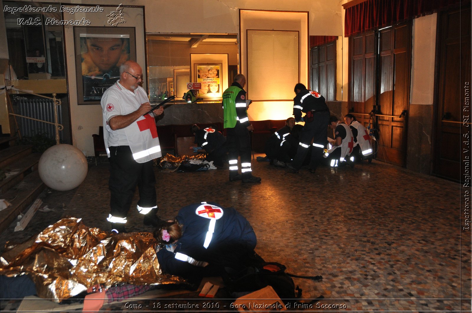 Como - 18 settembre 2010 - Gara Nazionale di Primo Soccorso -  Croce Rossa Italiana - Ispettorato Regionale Volontari del Soccorso Piemonte