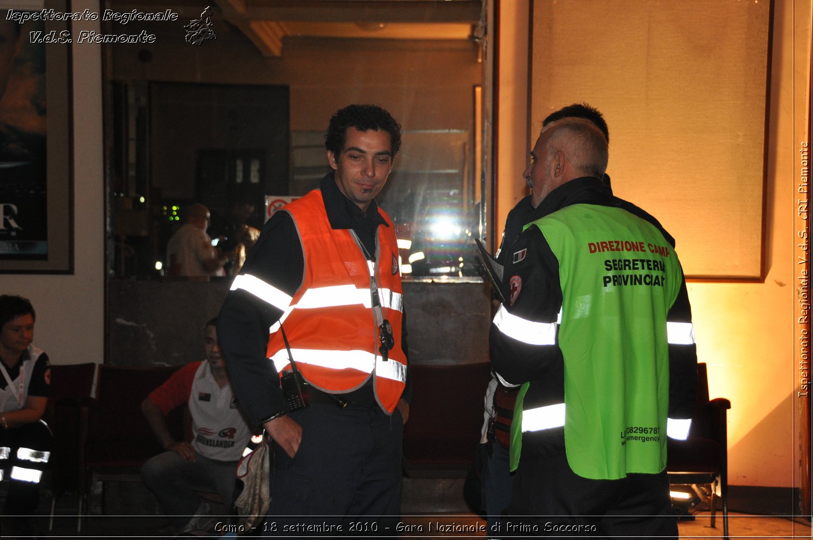 Como - 18 settembre 2010 - Gara Nazionale di Primo Soccorso -  Croce Rossa Italiana - Ispettorato Regionale Volontari del Soccorso Piemonte