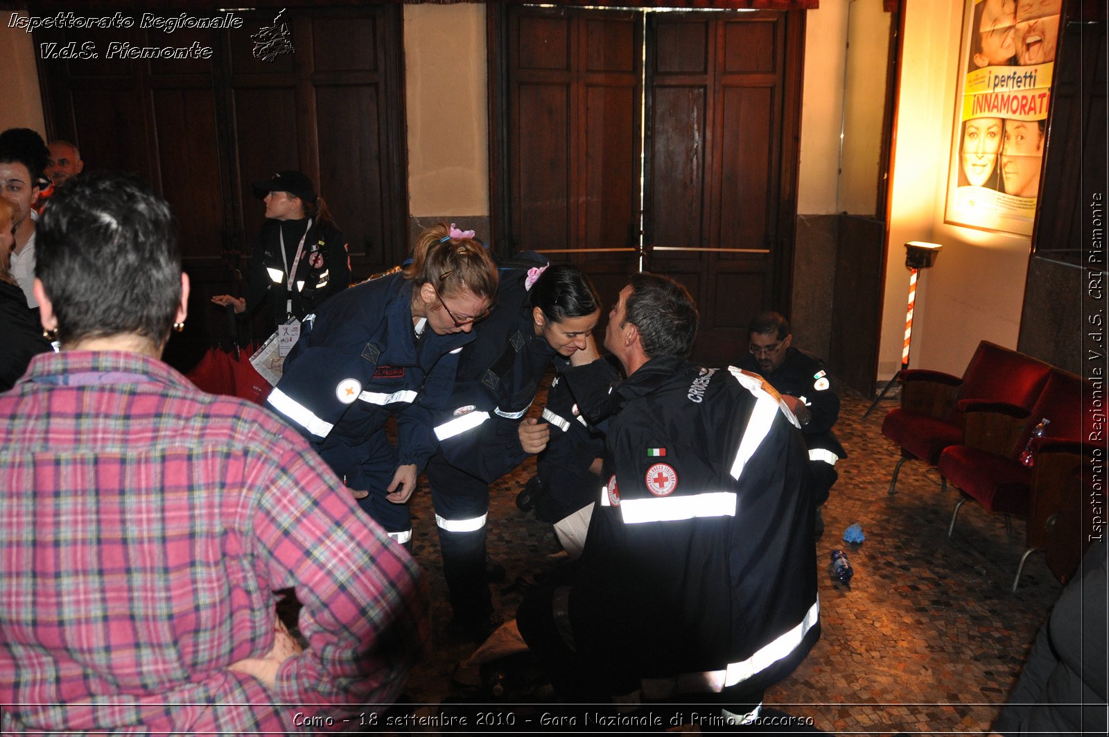 Como - 18 settembre 2010 - Gara Nazionale di Primo Soccorso -  Croce Rossa Italiana - Ispettorato Regionale Volontari del Soccorso Piemonte