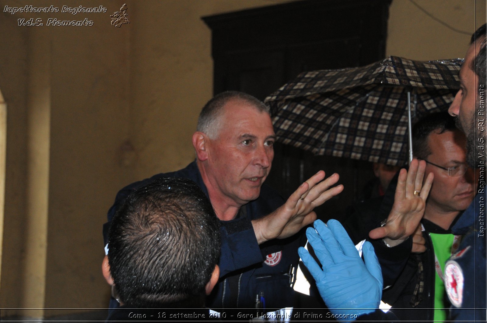 Como - 18 settembre 2010 - Gara Nazionale di Primo Soccorso -  Croce Rossa Italiana - Ispettorato Regionale Volontari del Soccorso Piemonte