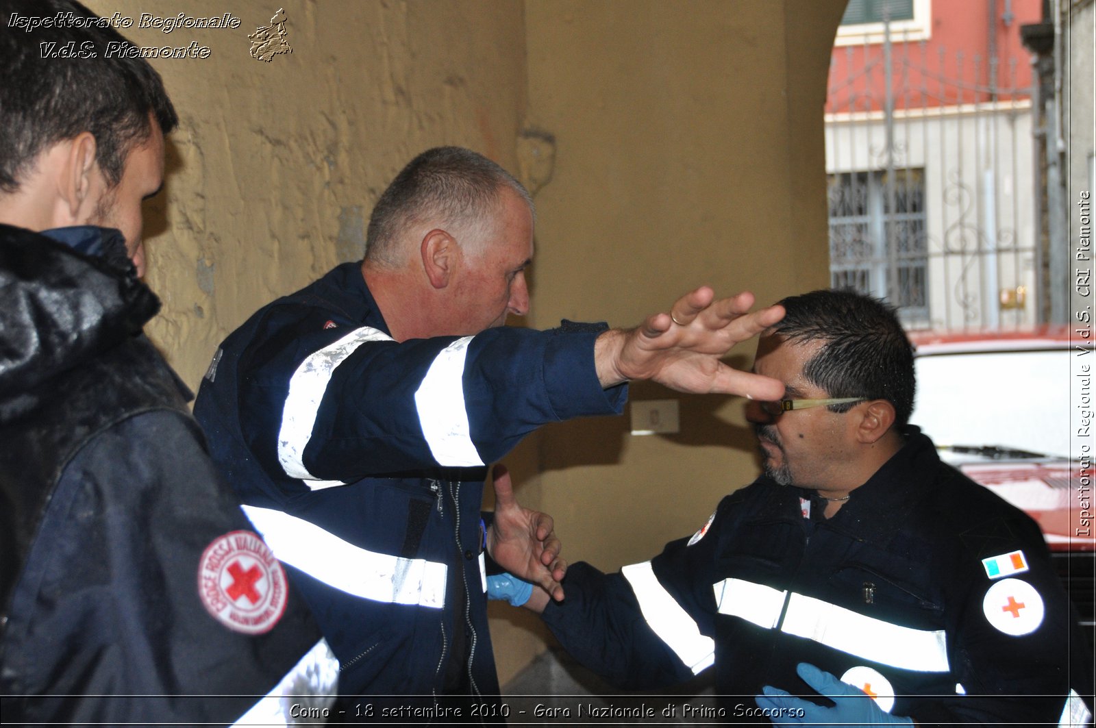 Como - 18 settembre 2010 - Gara Nazionale di Primo Soccorso -  Croce Rossa Italiana - Ispettorato Regionale Volontari del Soccorso Piemonte