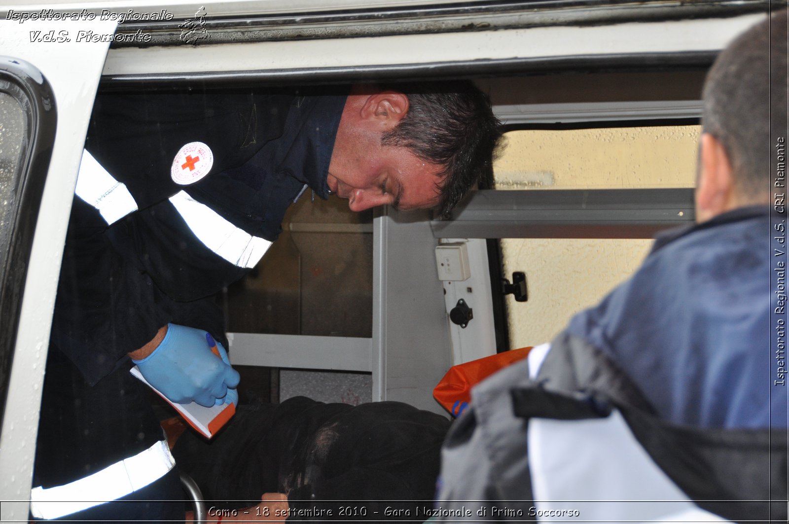 Como - 18 settembre 2010 - Gara Nazionale di Primo Soccorso -  Croce Rossa Italiana - Ispettorato Regionale Volontari del Soccorso Piemonte