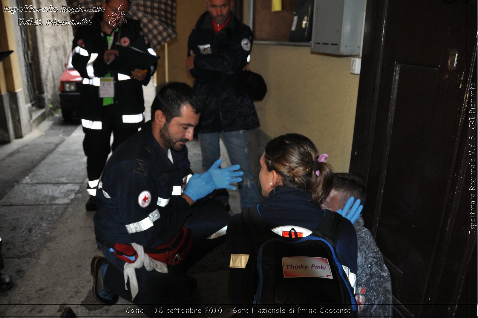 Como - 18 settembre 2010 - Gara Nazionale di Primo Soccorso -  Croce Rossa Italiana - Ispettorato Regionale Volontari del Soccorso Piemonte