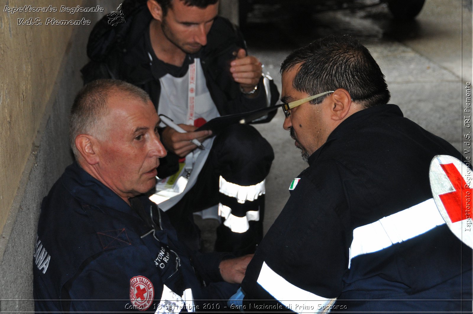 Como - 18 settembre 2010 - Gara Nazionale di Primo Soccorso -  Croce Rossa Italiana - Ispettorato Regionale Volontari del Soccorso Piemonte