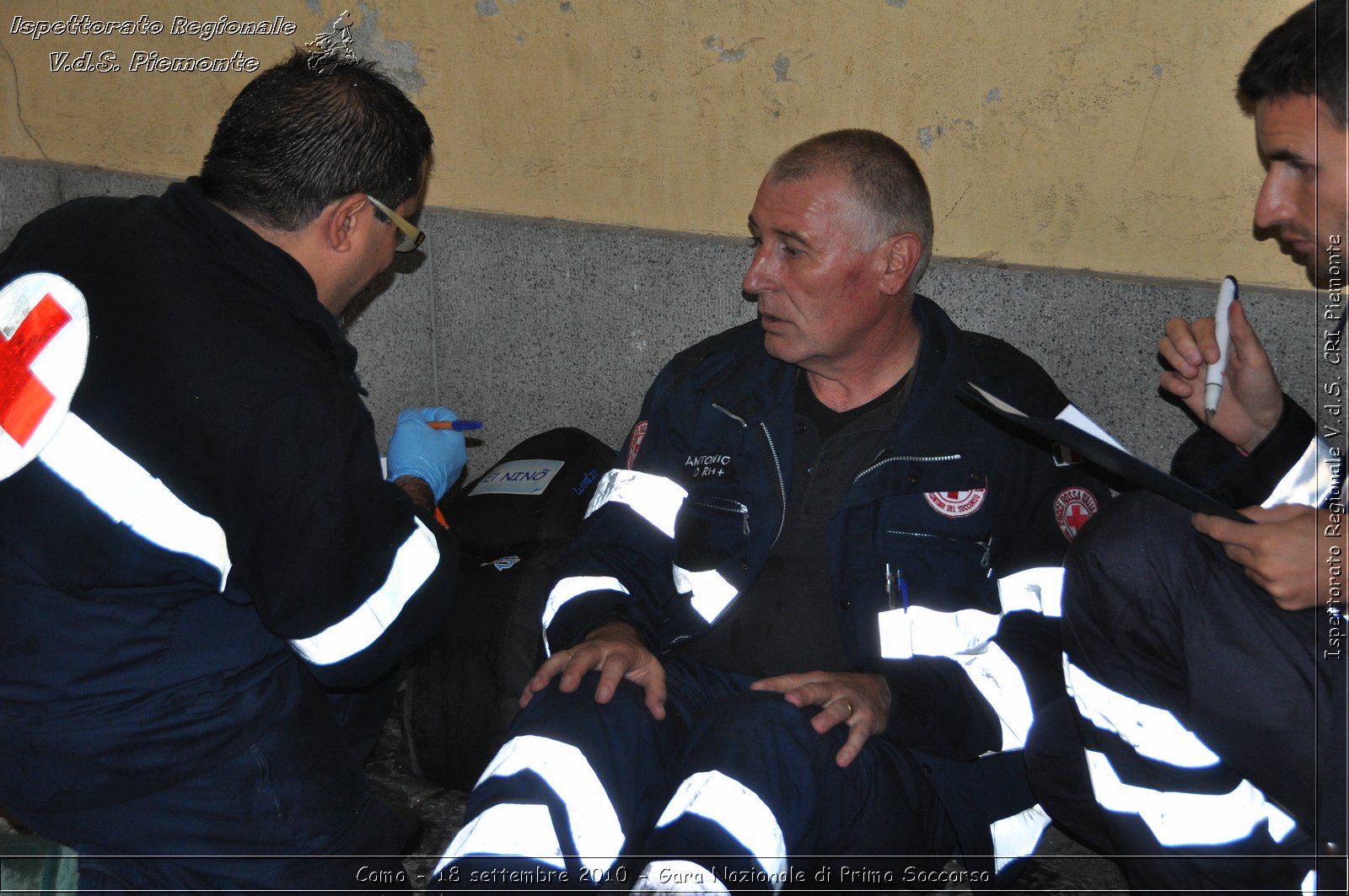 Como - 18 settembre 2010 - Gara Nazionale di Primo Soccorso -  Croce Rossa Italiana - Ispettorato Regionale Volontari del Soccorso Piemonte