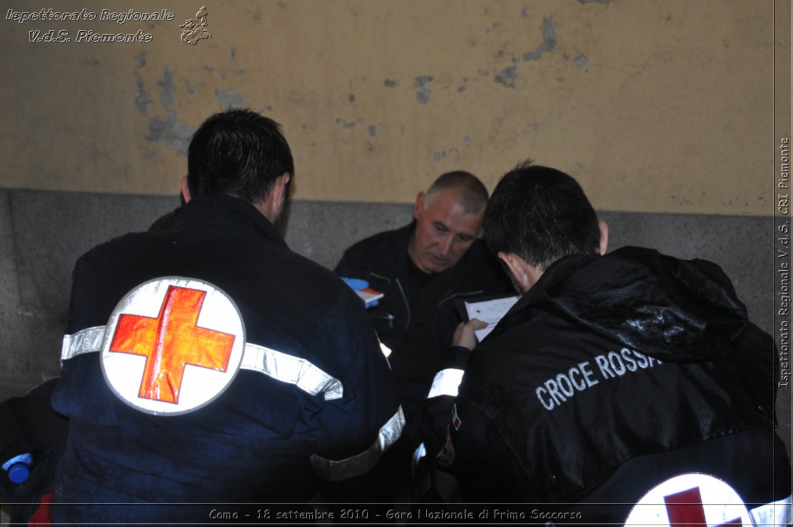 Como - 18 settembre 2010 - Gara Nazionale di Primo Soccorso -  Croce Rossa Italiana - Ispettorato Regionale Volontari del Soccorso Piemonte