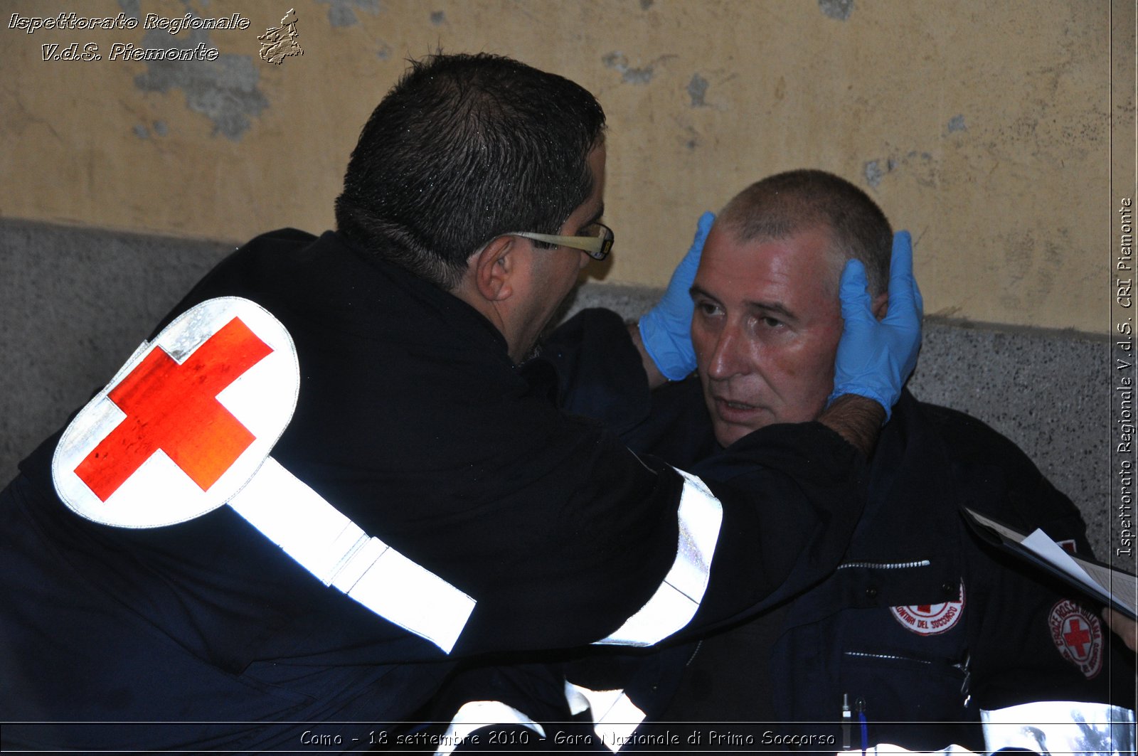 Como - 18 settembre 2010 - Gara Nazionale di Primo Soccorso -  Croce Rossa Italiana - Ispettorato Regionale Volontari del Soccorso Piemonte