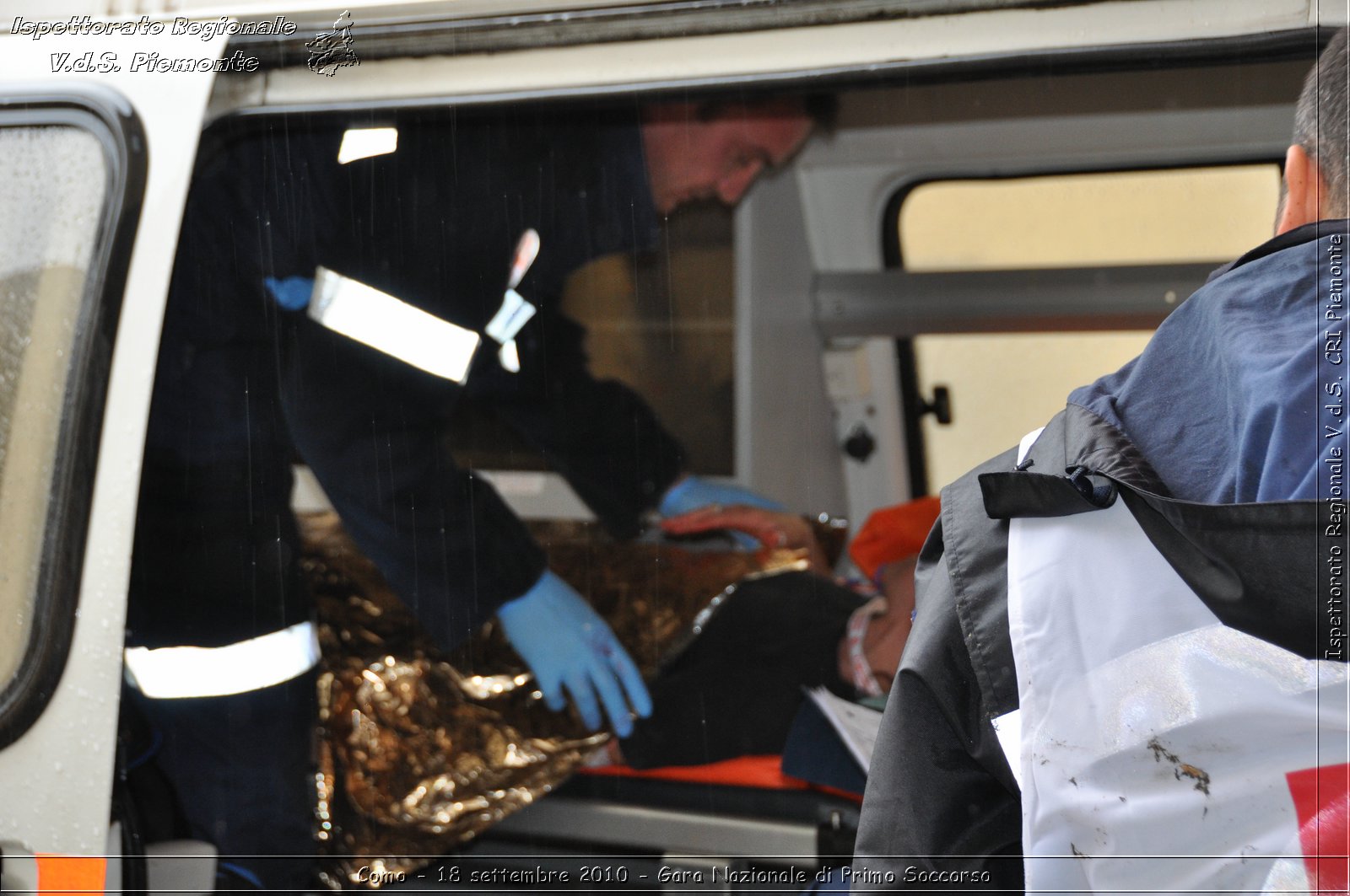 Como - 18 settembre 2010 - Gara Nazionale di Primo Soccorso -  Croce Rossa Italiana - Ispettorato Regionale Volontari del Soccorso Piemonte