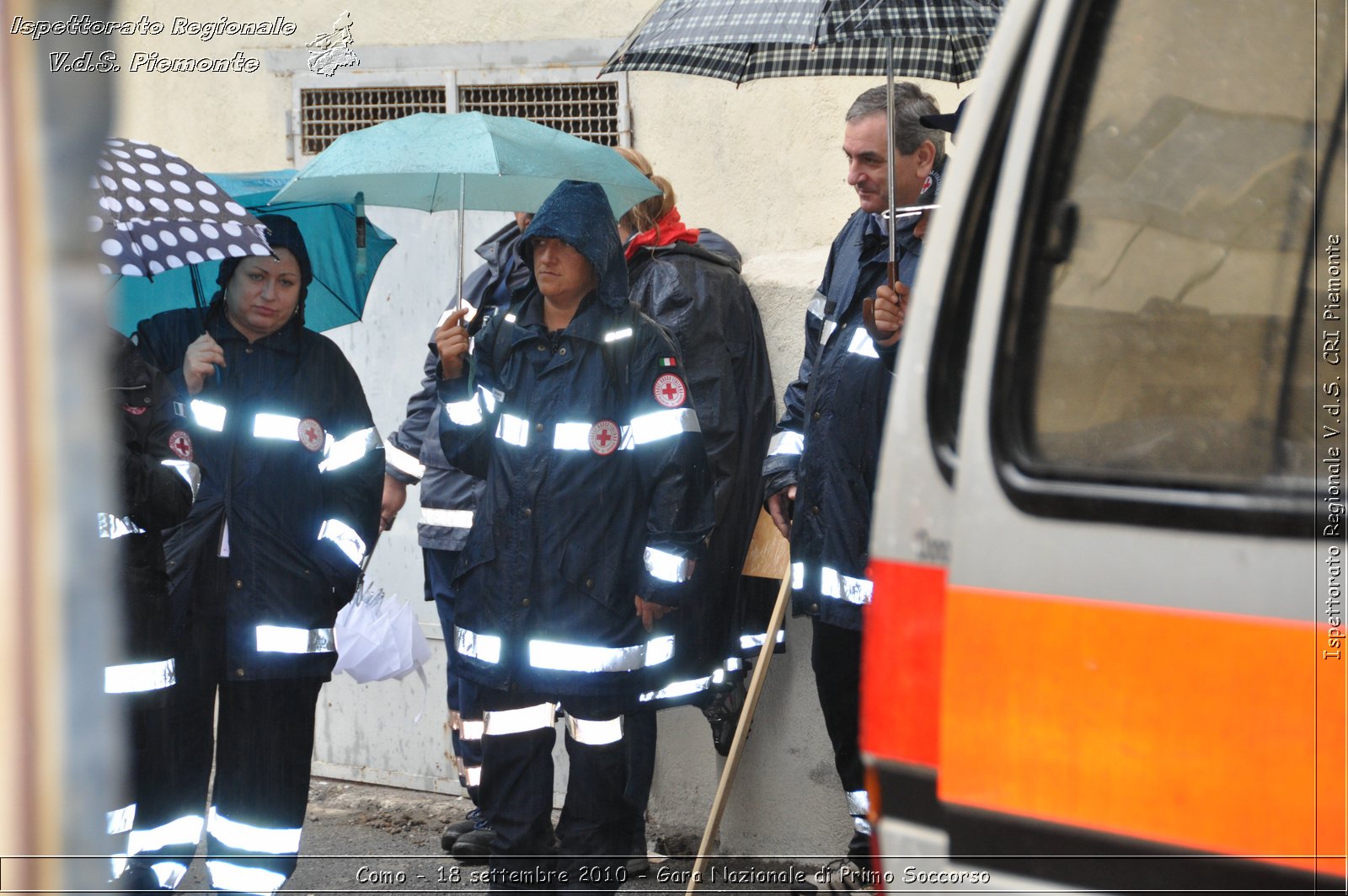 Como - 18 settembre 2010 - Gara Nazionale di Primo Soccorso -  Croce Rossa Italiana - Ispettorato Regionale Volontari del Soccorso Piemonte