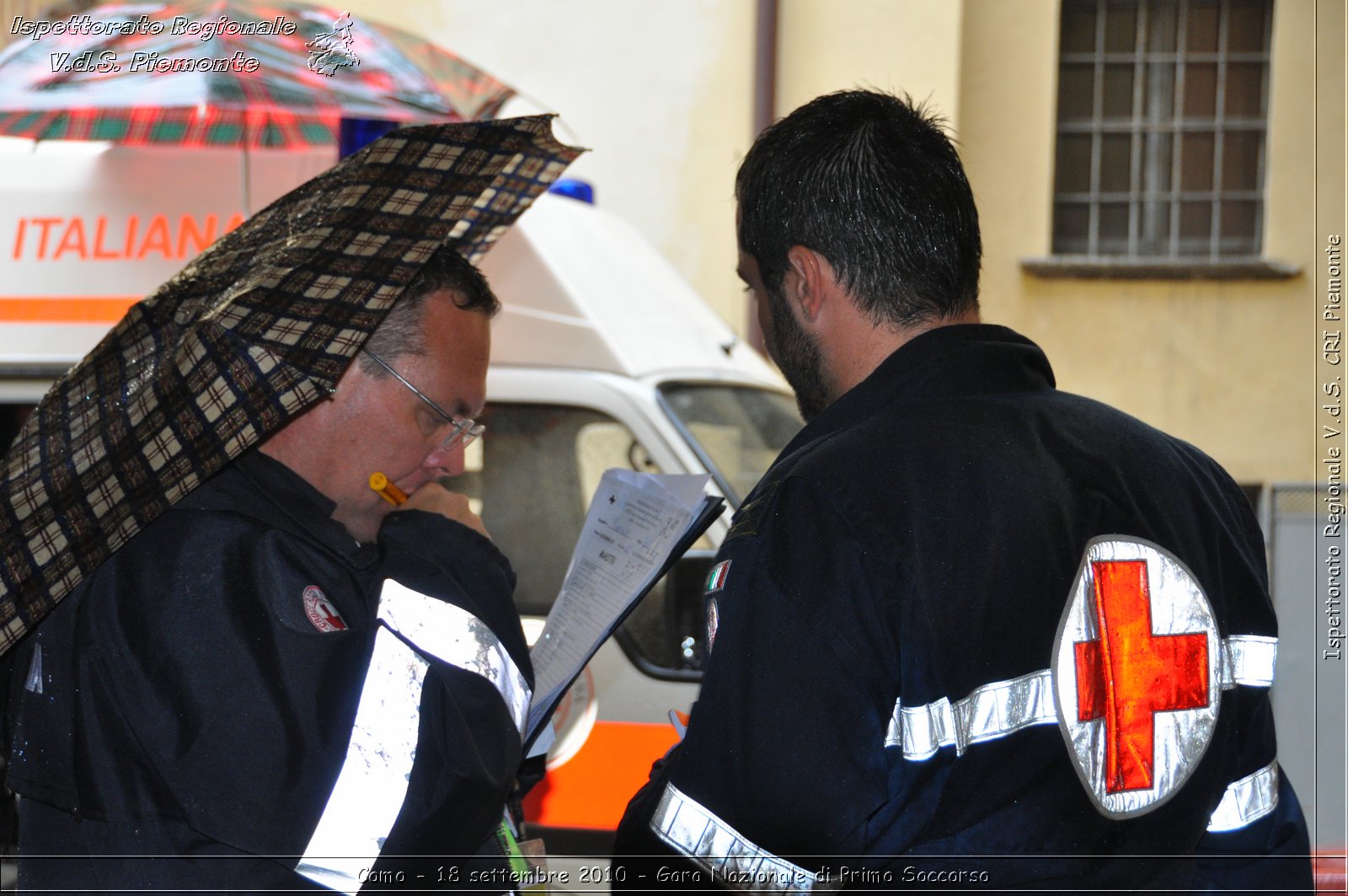 Como - 18 settembre 2010 - Gara Nazionale di Primo Soccorso -  Croce Rossa Italiana - Ispettorato Regionale Volontari del Soccorso Piemonte