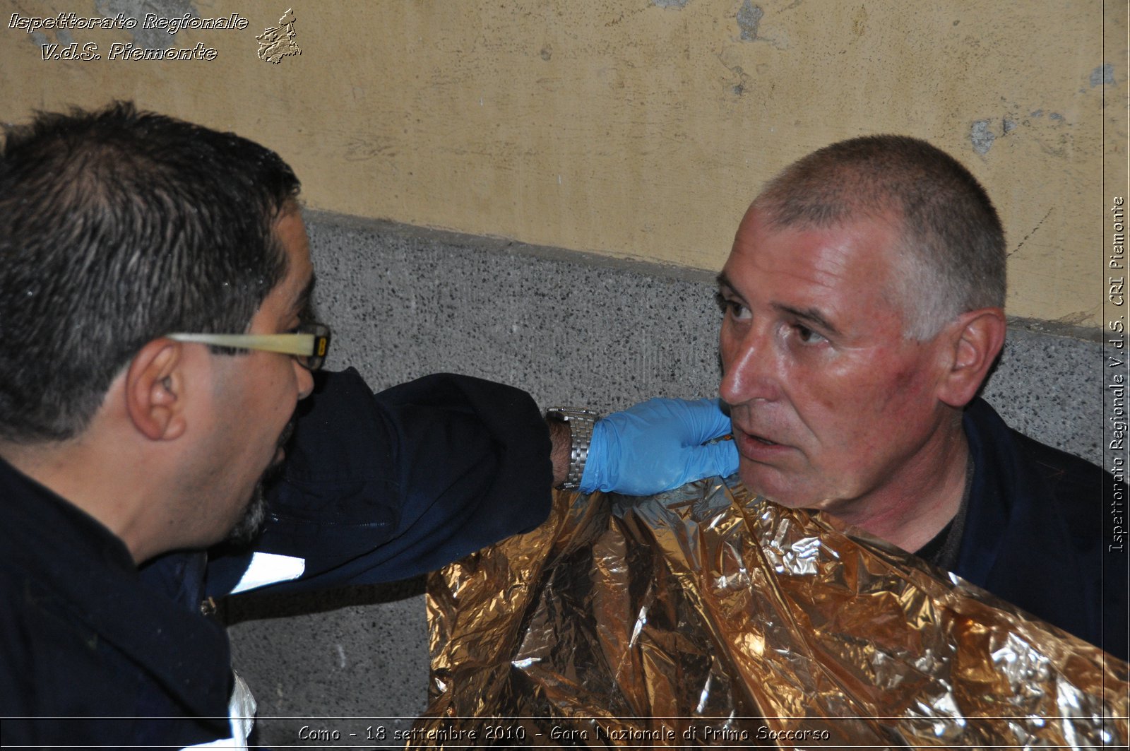 Como - 18 settembre 2010 - Gara Nazionale di Primo Soccorso -  Croce Rossa Italiana - Ispettorato Regionale Volontari del Soccorso Piemonte