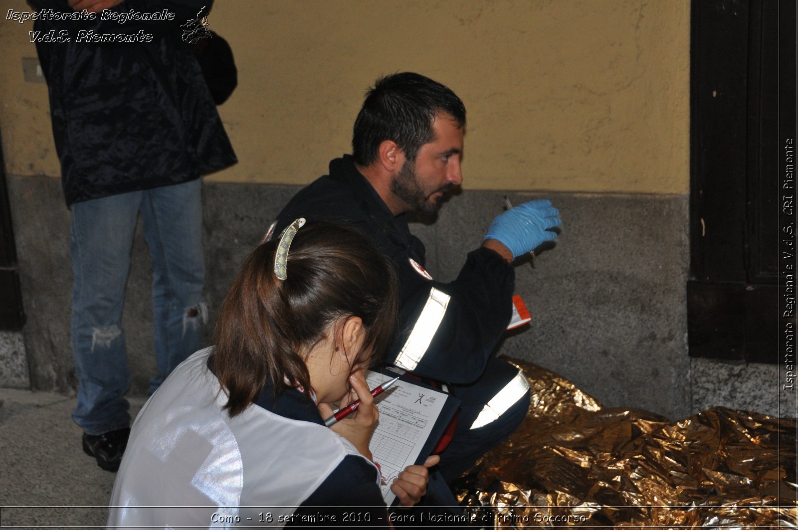 Como - 18 settembre 2010 - Gara Nazionale di Primo Soccorso -  Croce Rossa Italiana - Ispettorato Regionale Volontari del Soccorso Piemonte