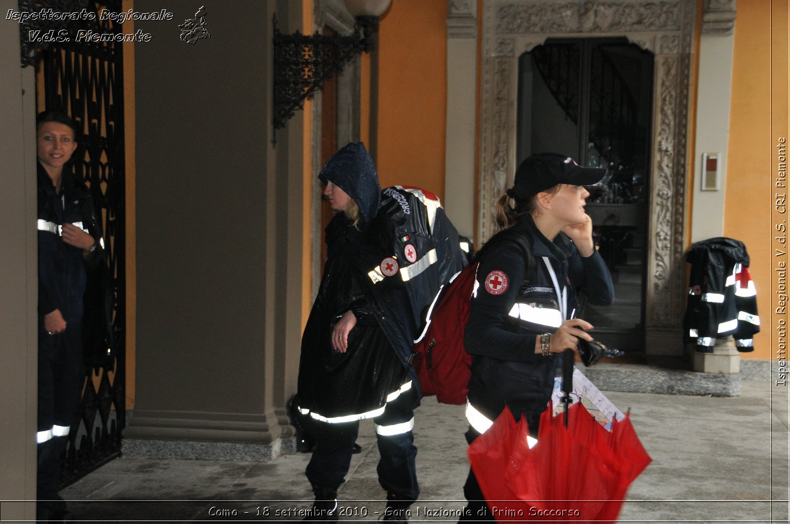 Como - 18 settembre 2010 - Gara Nazionale di Primo Soccorso -  Croce Rossa Italiana - Ispettorato Regionale Volontari del Soccorso Piemonte