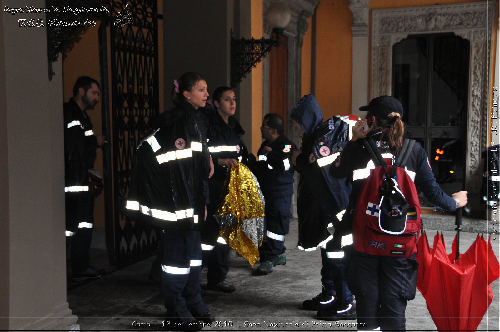 Como - 18 settembre 2010 - Gara Nazionale di Primo Soccorso -  Croce Rossa Italiana - Ispettorato Regionale Volontari del Soccorso Piemonte