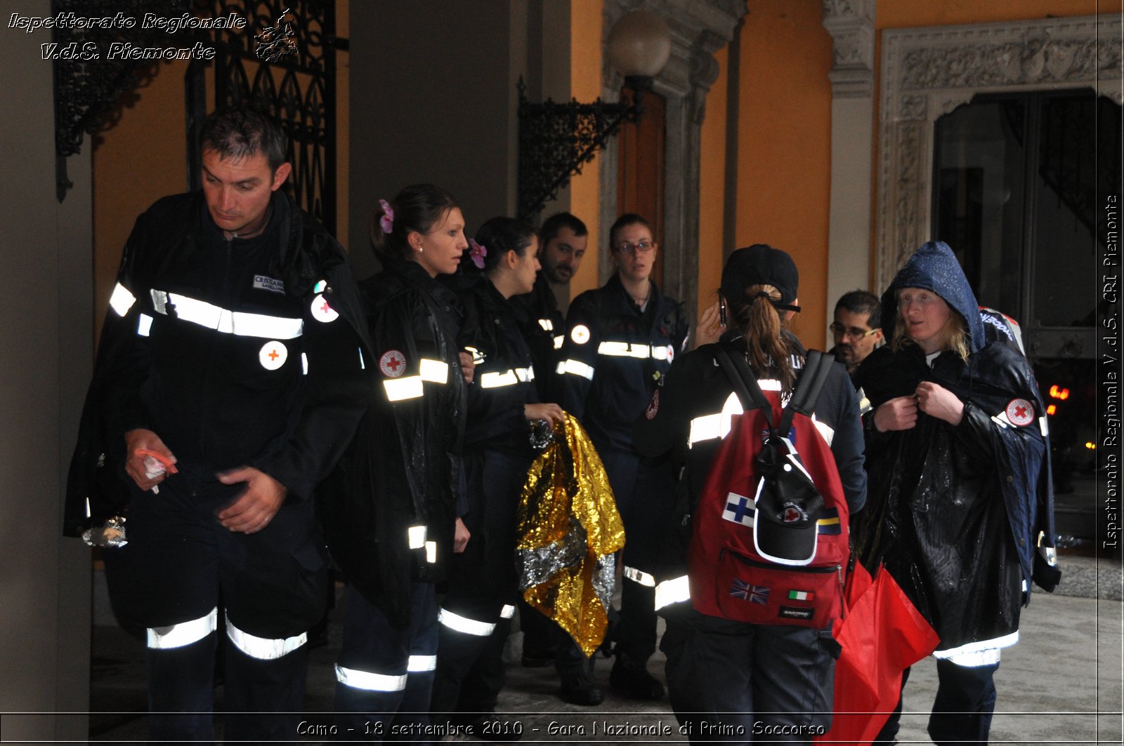 Como - 18 settembre 2010 - Gara Nazionale di Primo Soccorso -  Croce Rossa Italiana - Ispettorato Regionale Volontari del Soccorso Piemonte