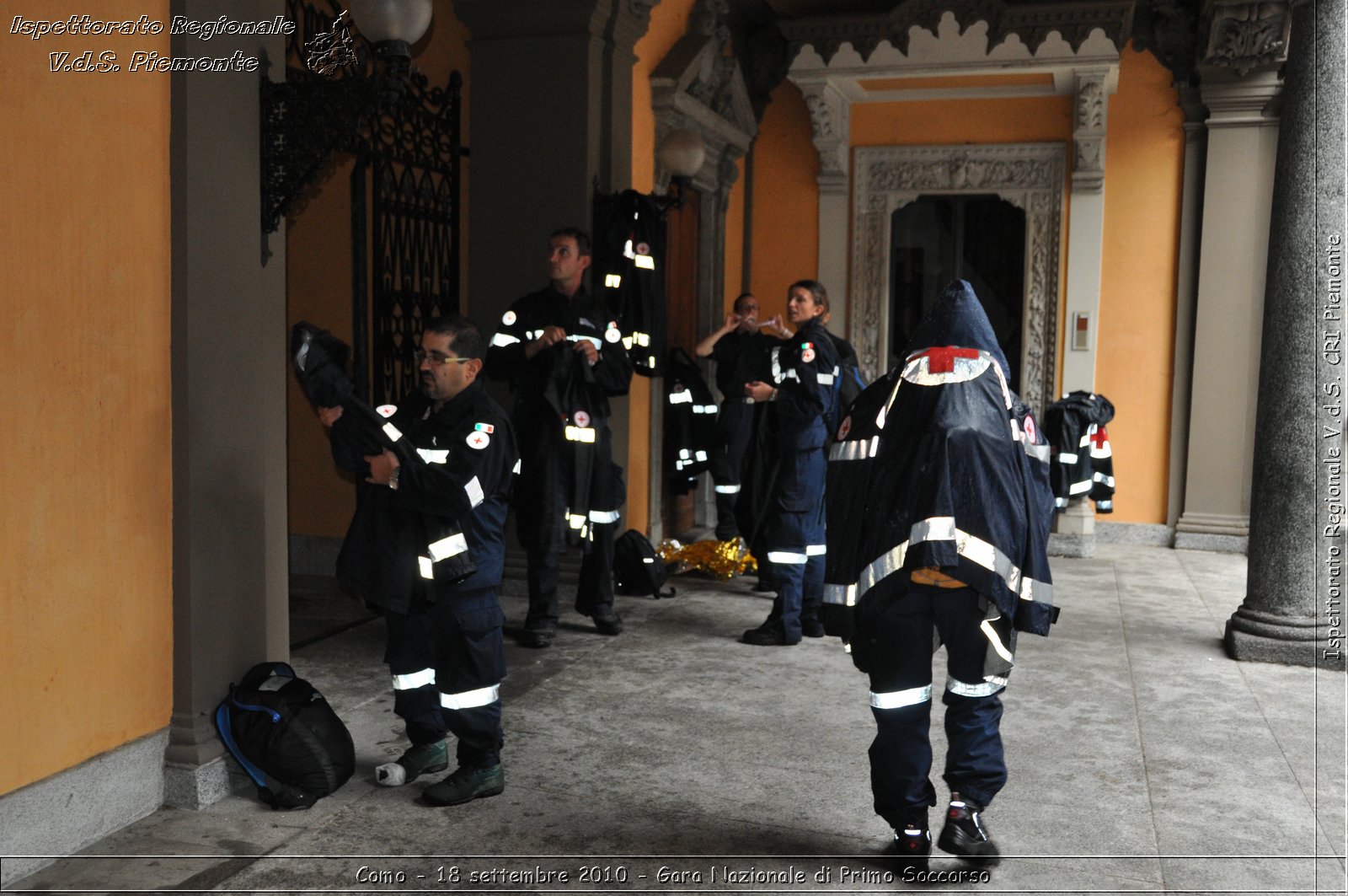 Como - 18 settembre 2010 - Gara Nazionale di Primo Soccorso -  Croce Rossa Italiana - Ispettorato Regionale Volontari del Soccorso Piemonte