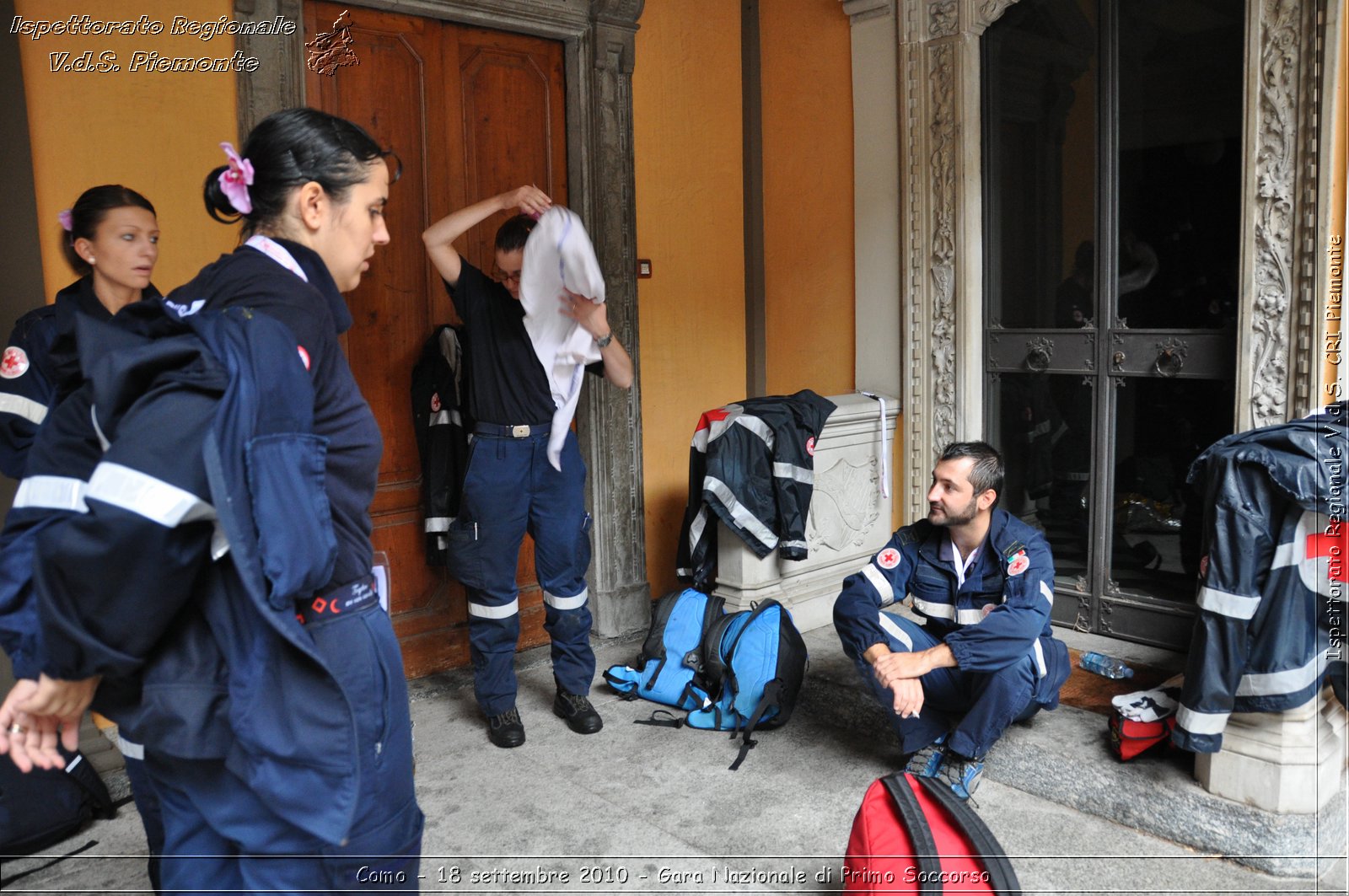 Como - 18 settembre 2010 - Gara Nazionale di Primo Soccorso -  Croce Rossa Italiana - Ispettorato Regionale Volontari del Soccorso Piemonte