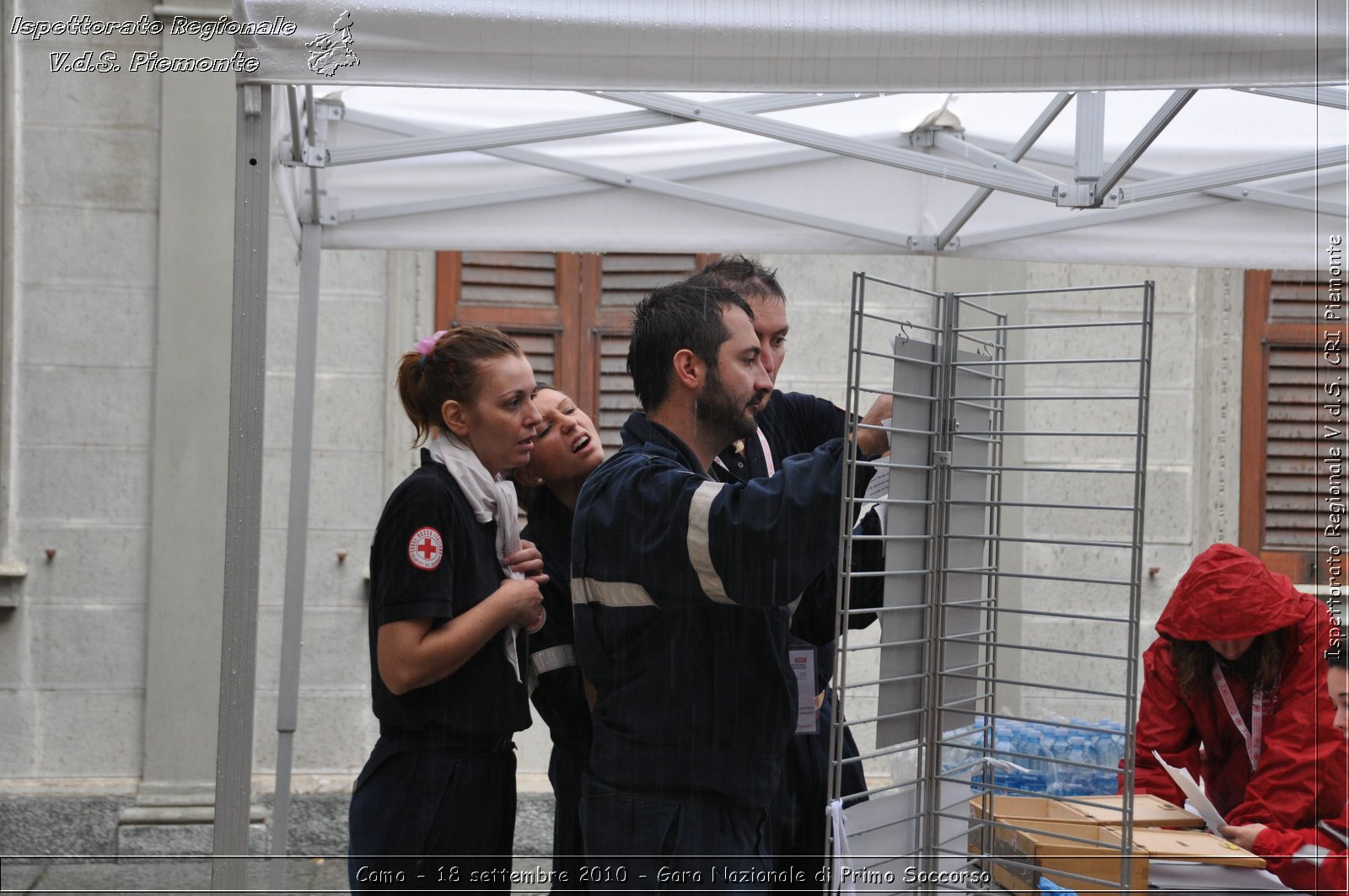 Como - 18 settembre 2010 - Gara Nazionale di Primo Soccorso -  Croce Rossa Italiana - Ispettorato Regionale Volontari del Soccorso Piemonte