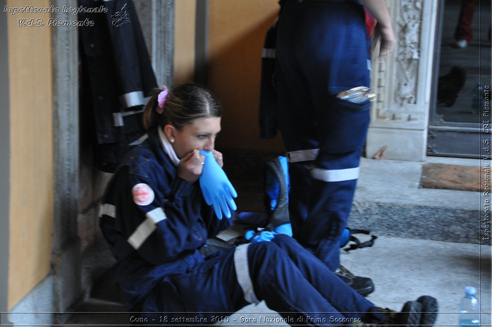 Como - 18 settembre 2010 - Gara Nazionale di Primo Soccorso -  Croce Rossa Italiana - Ispettorato Regionale Volontari del Soccorso Piemonte