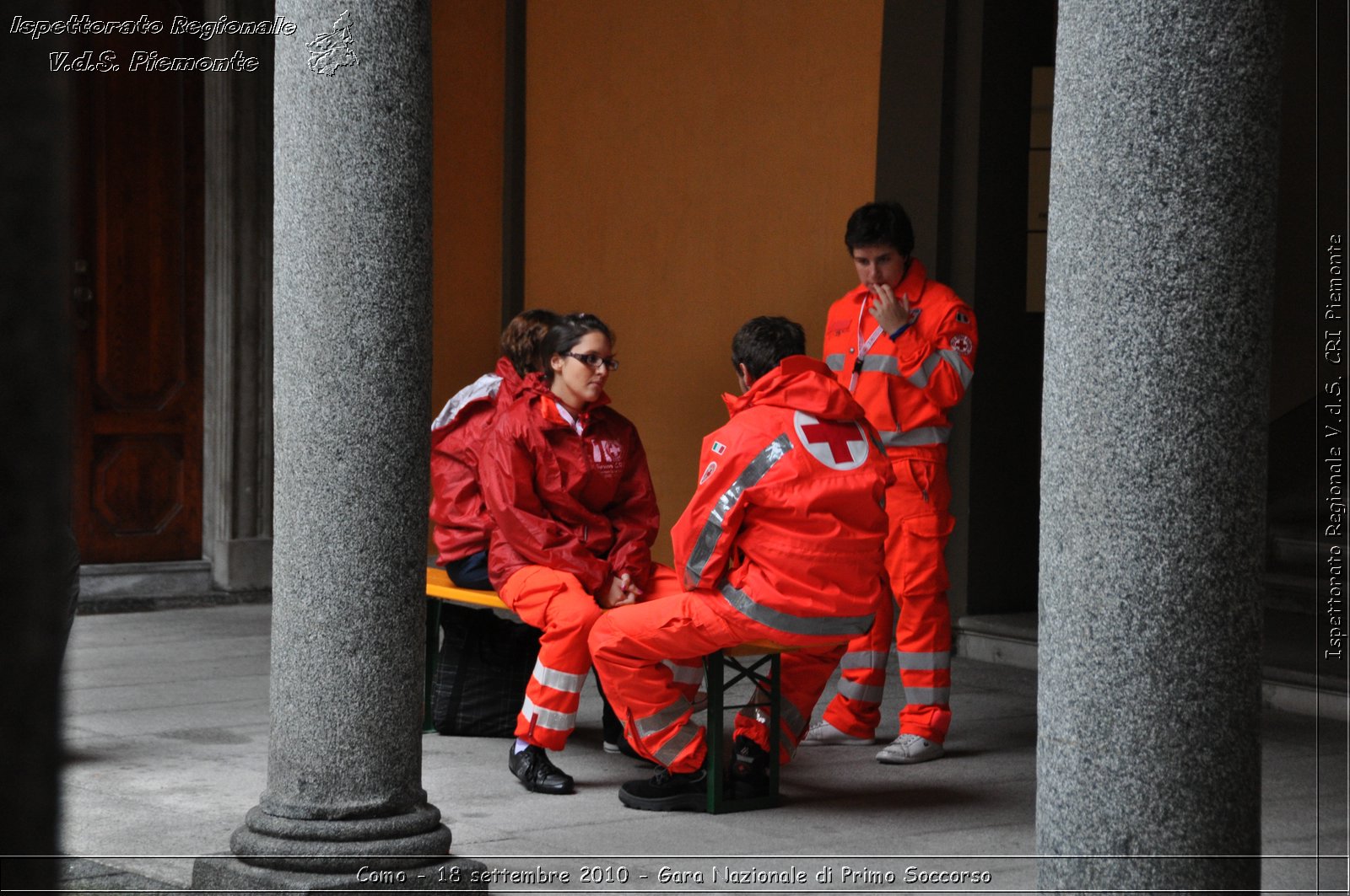 Como - 18 settembre 2010 - Gara Nazionale di Primo Soccorso -  Croce Rossa Italiana - Ispettorato Regionale Volontari del Soccorso Piemonte