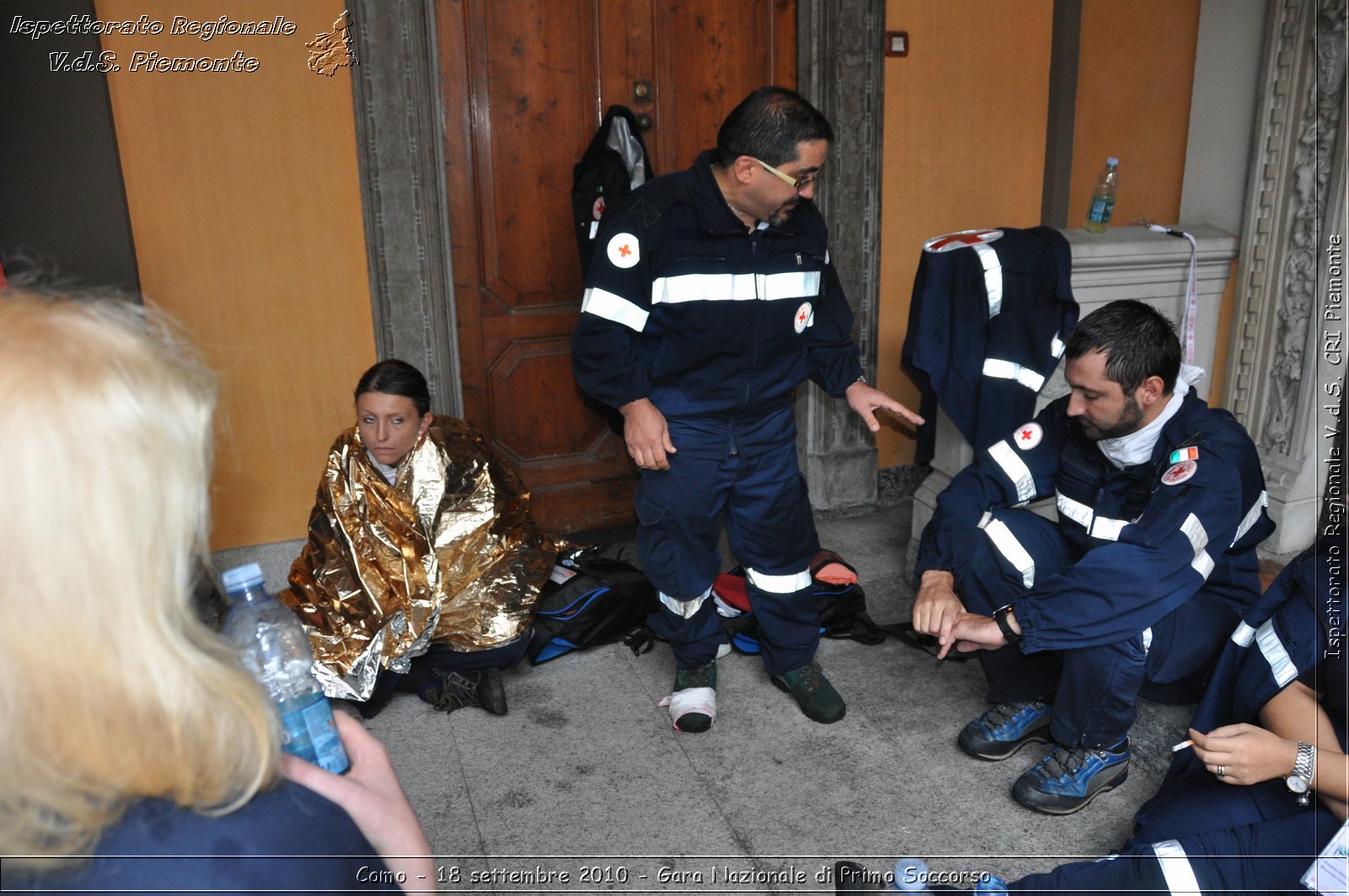 Como - 18 settembre 2010 - Gara Nazionale di Primo Soccorso -  Croce Rossa Italiana - Ispettorato Regionale Volontari del Soccorso Piemonte