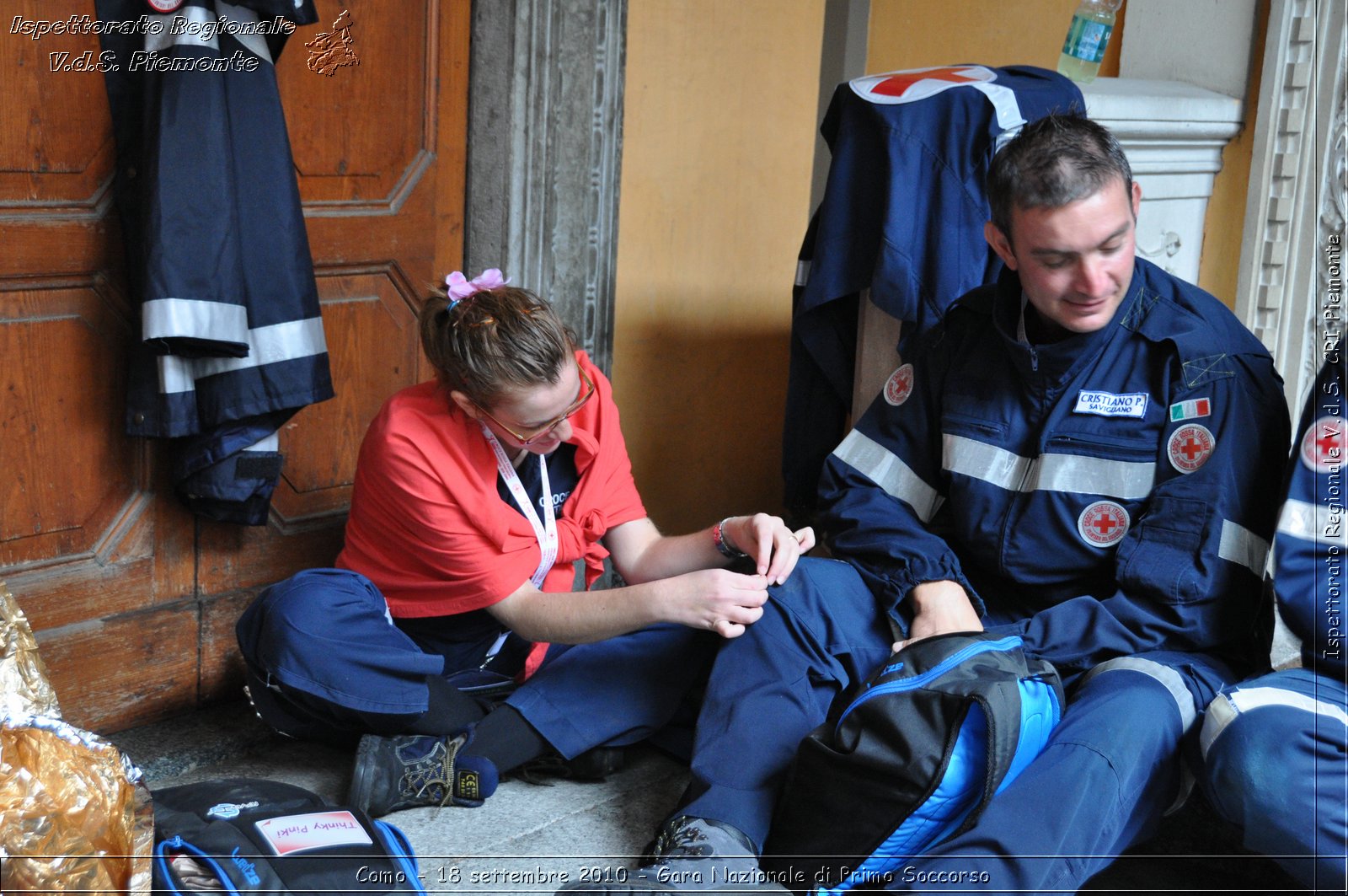 Como - 18 settembre 2010 - Gara Nazionale di Primo Soccorso -  Croce Rossa Italiana - Ispettorato Regionale Volontari del Soccorso Piemonte