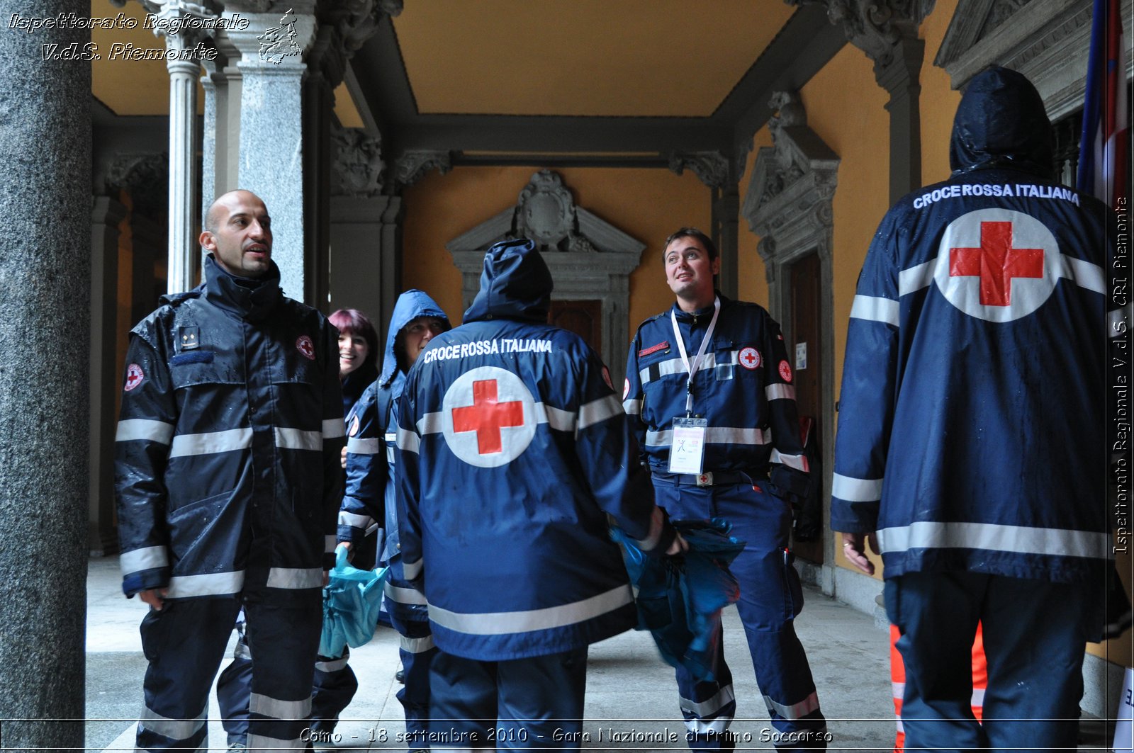 Como - 18 settembre 2010 - Gara Nazionale di Primo Soccorso -  Croce Rossa Italiana - Ispettorato Regionale Volontari del Soccorso Piemonte