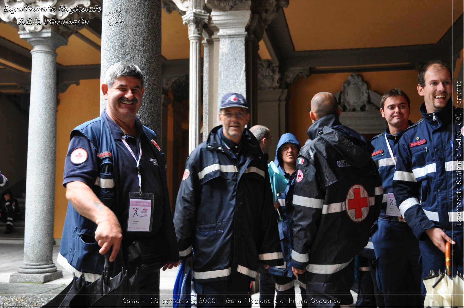 Como - 18 settembre 2010 - Gara Nazionale di Primo Soccorso -  Croce Rossa Italiana - Ispettorato Regionale Volontari del Soccorso Piemonte