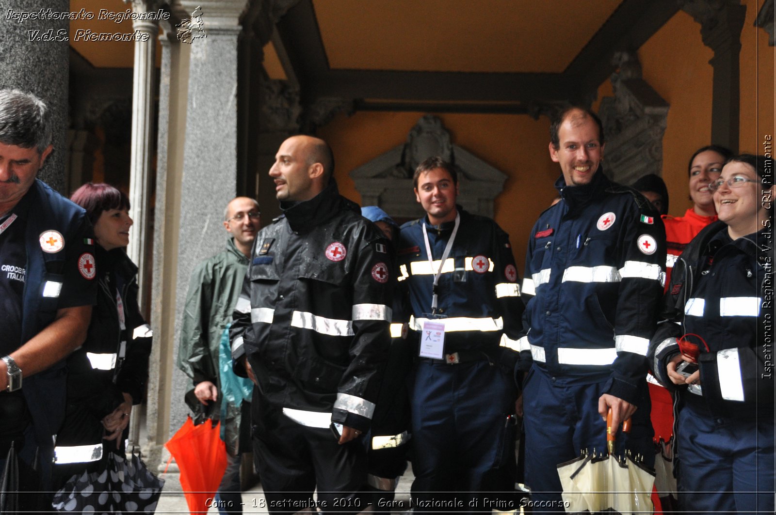 Como - 18 settembre 2010 - Gara Nazionale di Primo Soccorso -  Croce Rossa Italiana - Ispettorato Regionale Volontari del Soccorso Piemonte