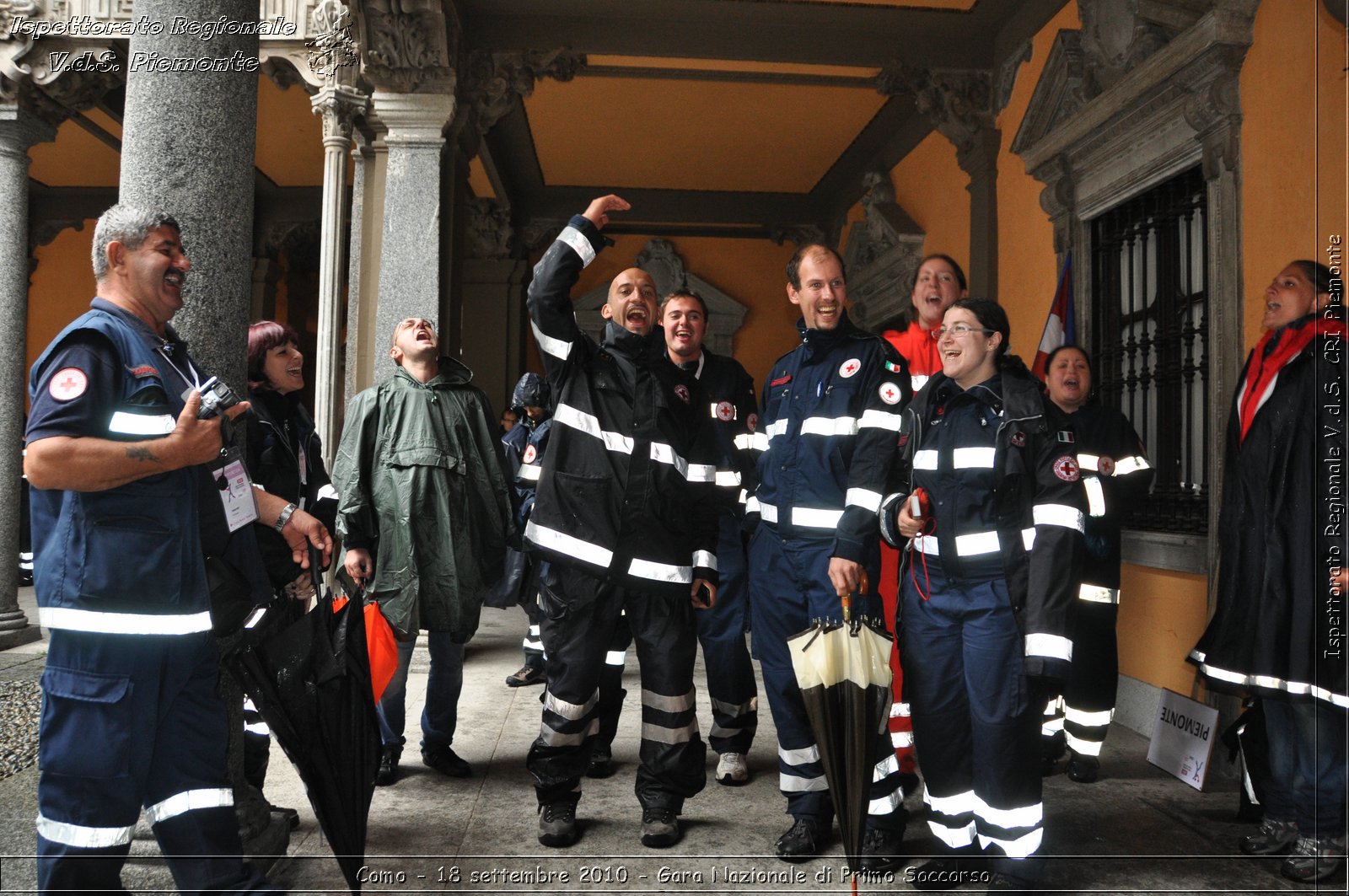 Como - 18 settembre 2010 - Gara Nazionale di Primo Soccorso -  Croce Rossa Italiana - Ispettorato Regionale Volontari del Soccorso Piemonte