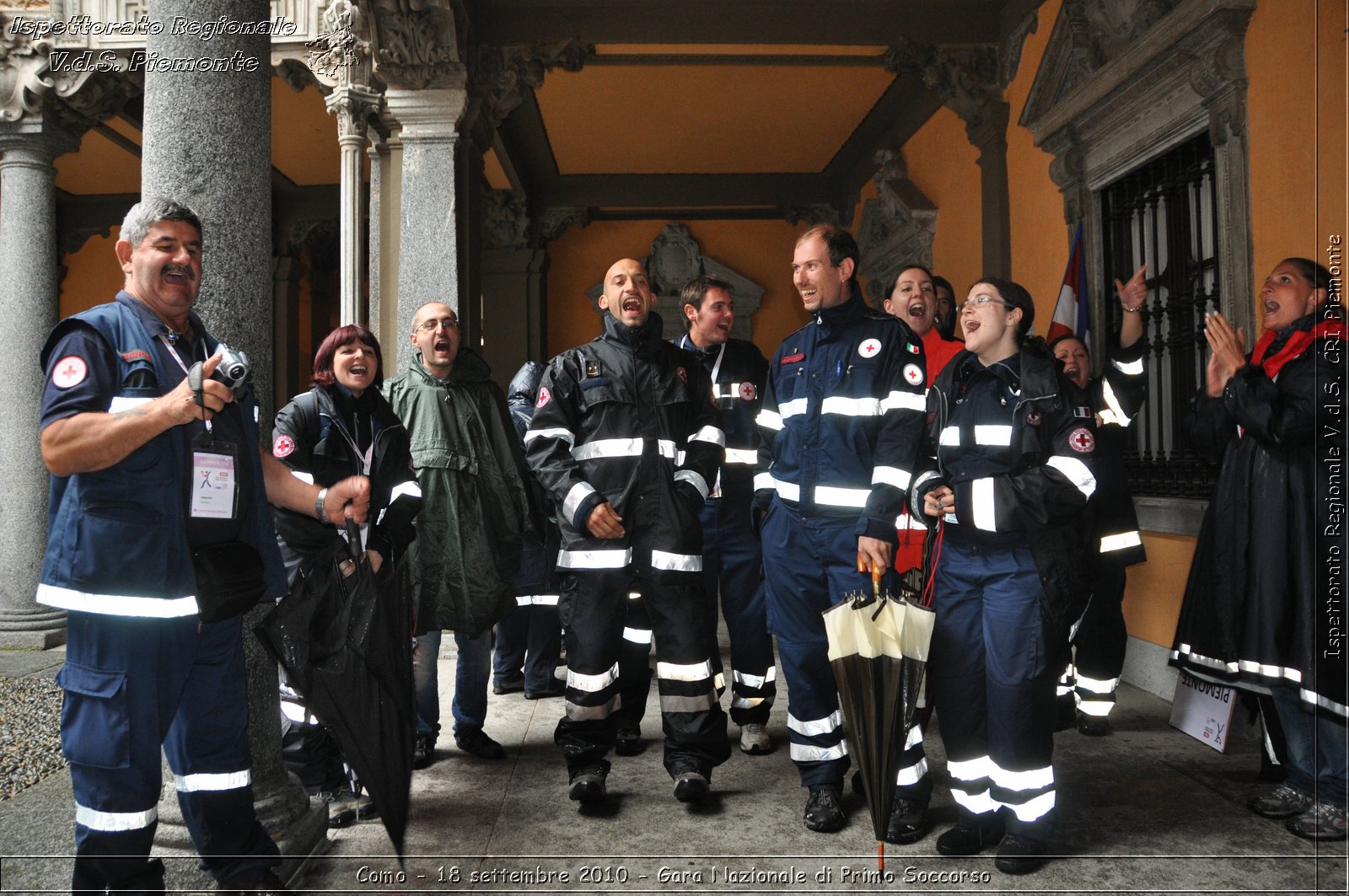 Como - 18 settembre 2010 - Gara Nazionale di Primo Soccorso -  Croce Rossa Italiana - Ispettorato Regionale Volontari del Soccorso Piemonte