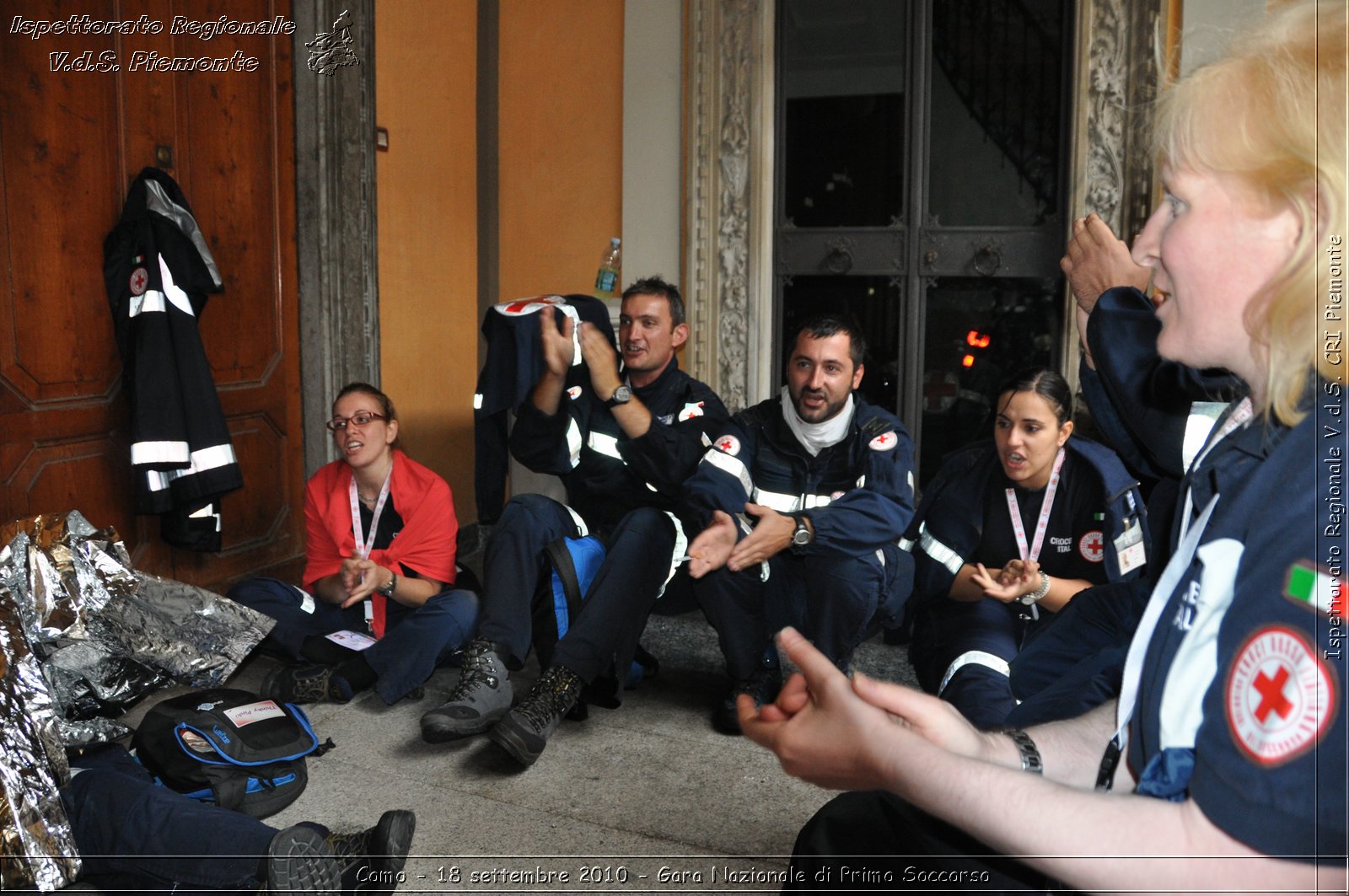 Como - 18 settembre 2010 - Gara Nazionale di Primo Soccorso -  Croce Rossa Italiana - Ispettorato Regionale Volontari del Soccorso Piemonte