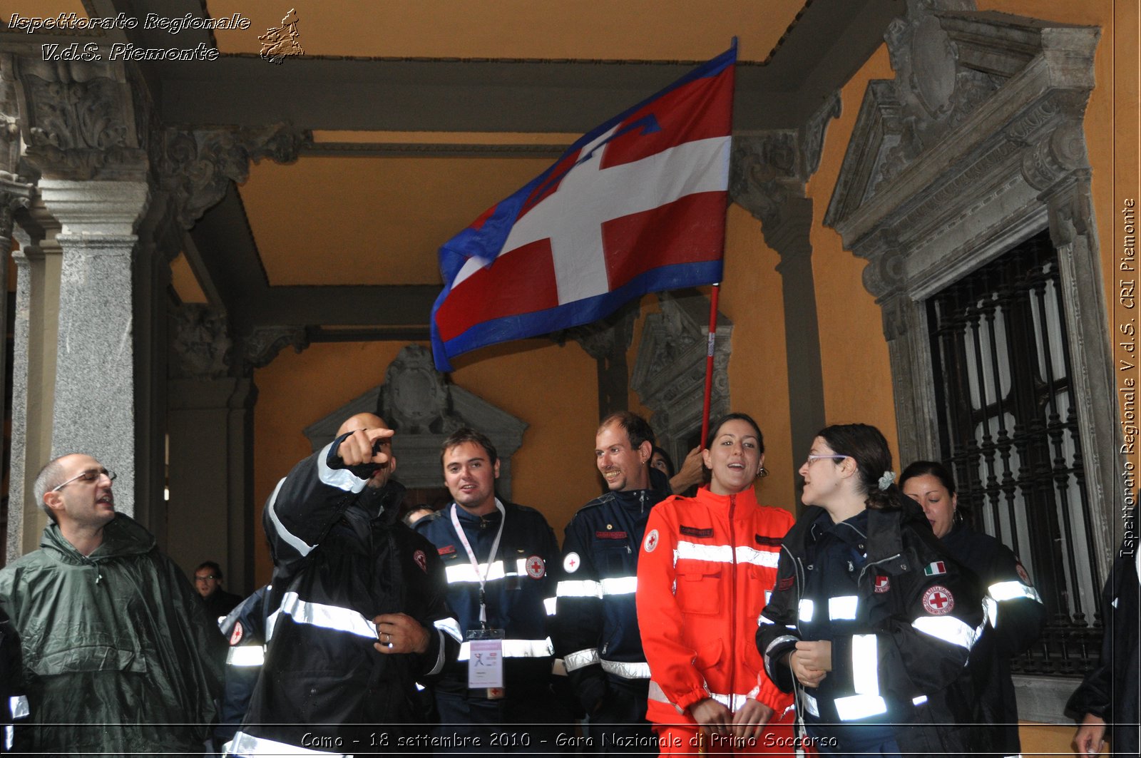 Como - 18 settembre 2010 - Gara Nazionale di Primo Soccorso -  Croce Rossa Italiana - Ispettorato Regionale Volontari del Soccorso Piemonte