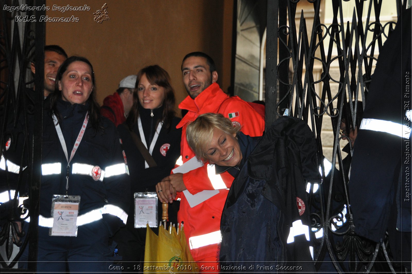 Como - 18 settembre 2010 - Gara Nazionale di Primo Soccorso -  Croce Rossa Italiana - Ispettorato Regionale Volontari del Soccorso Piemonte