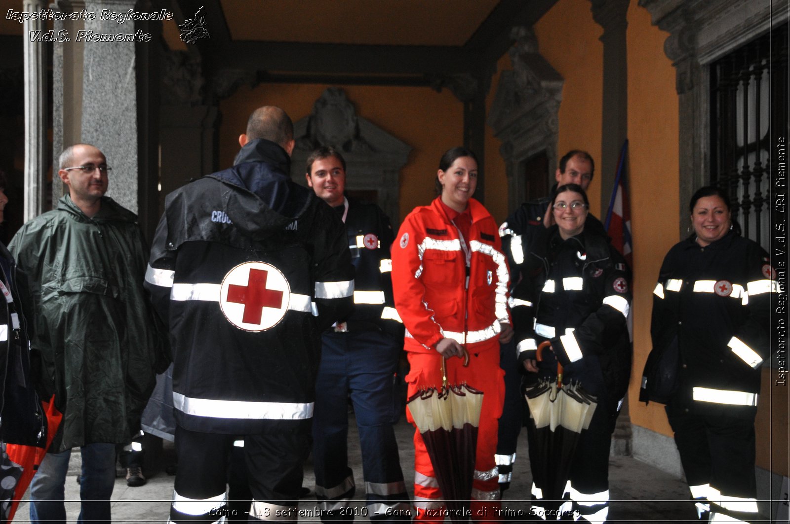 Como - 18 settembre 2010 - Gara Nazionale di Primo Soccorso -  Croce Rossa Italiana - Ispettorato Regionale Volontari del Soccorso Piemonte