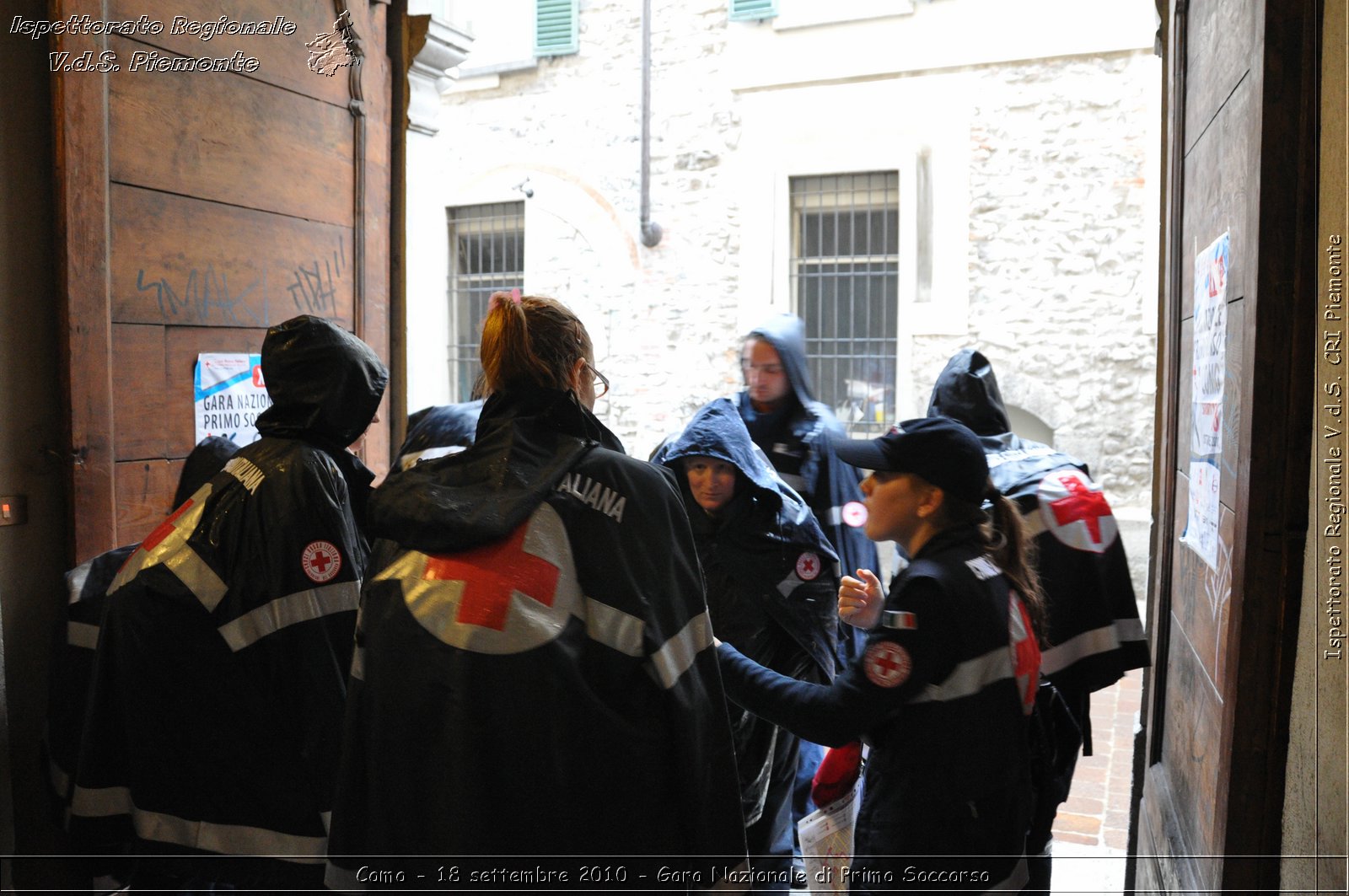 Como - 18 settembre 2010 - Gara Nazionale di Primo Soccorso -  Croce Rossa Italiana - Ispettorato Regionale Volontari del Soccorso Piemonte