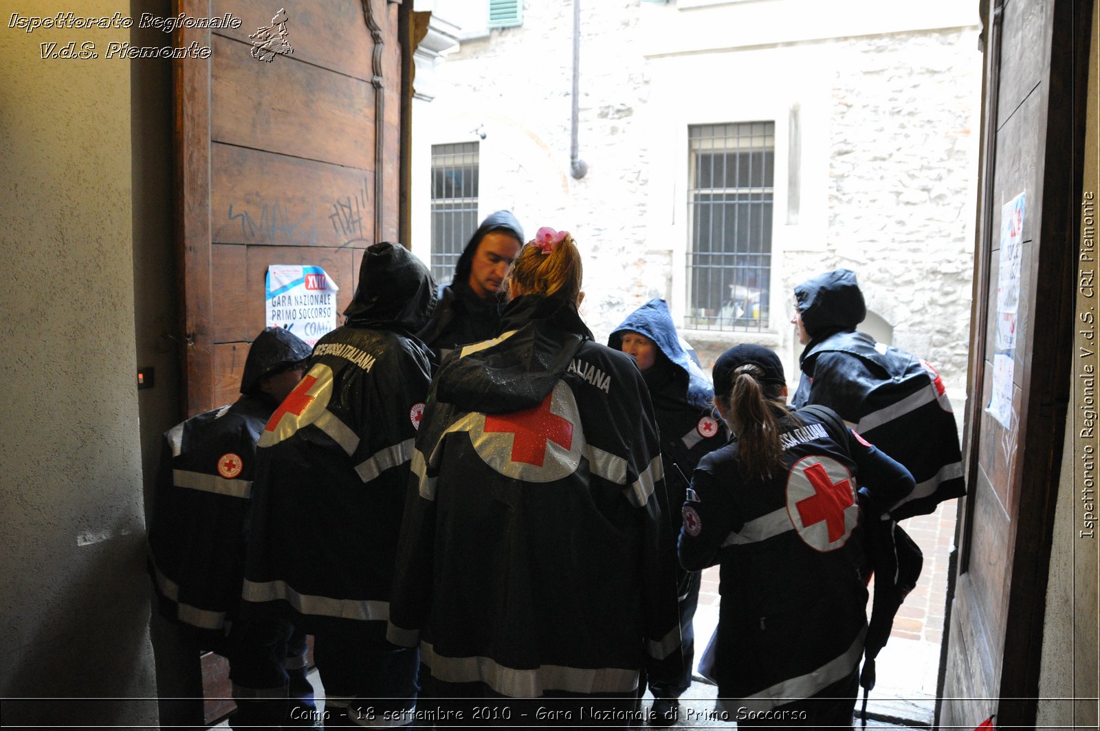 Como - 18 settembre 2010 - Gara Nazionale di Primo Soccorso -  Croce Rossa Italiana - Ispettorato Regionale Volontari del Soccorso Piemonte