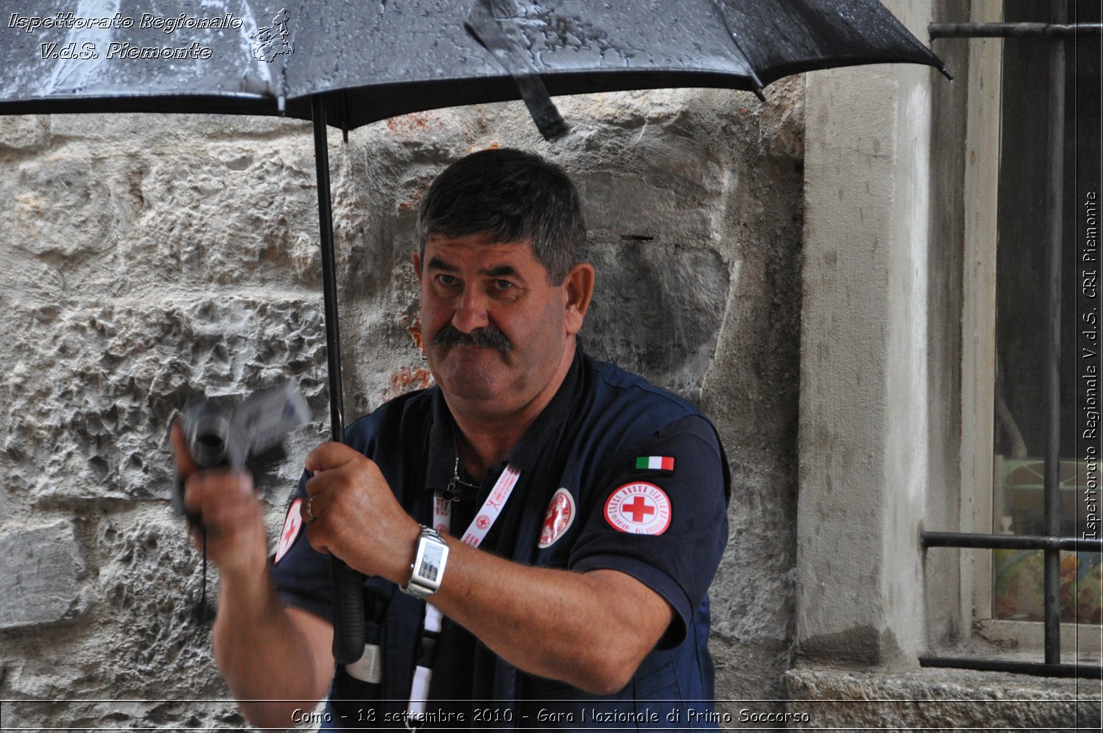 Como - 18 settembre 2010 - Gara Nazionale di Primo Soccorso -  Croce Rossa Italiana - Ispettorato Regionale Volontari del Soccorso Piemonte