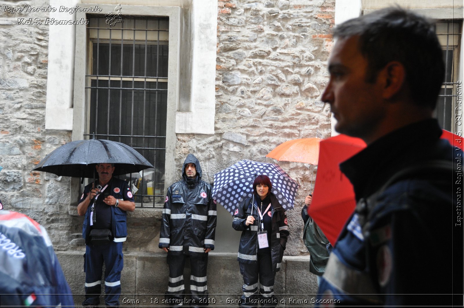 Como - 18 settembre 2010 - Gara Nazionale di Primo Soccorso -  Croce Rossa Italiana - Ispettorato Regionale Volontari del Soccorso Piemonte